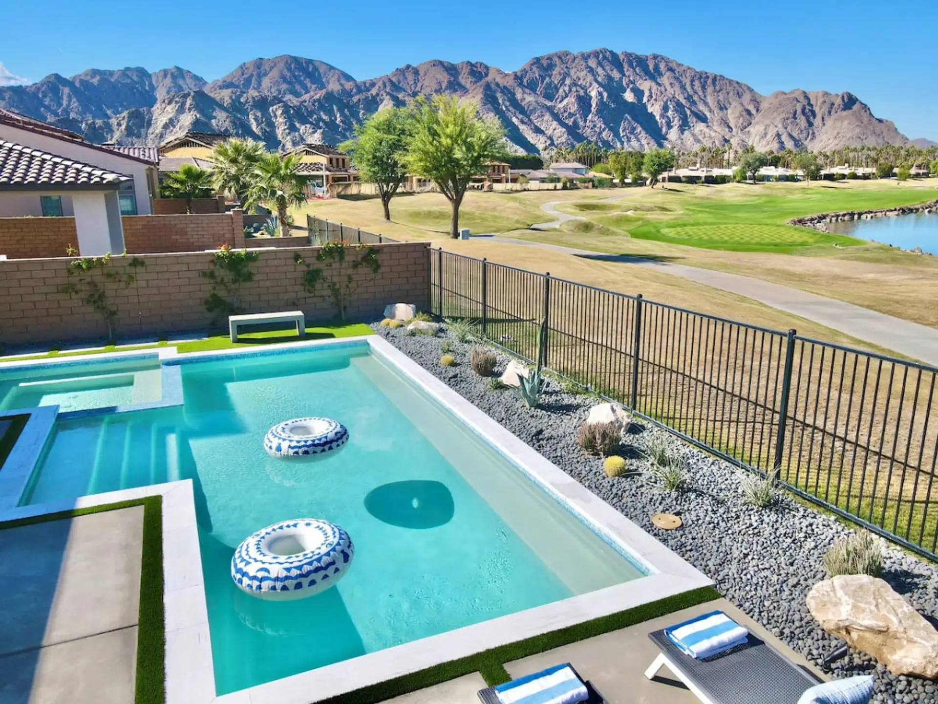 Soak up the sun by the private pool w/ serene desert & mountain views all around