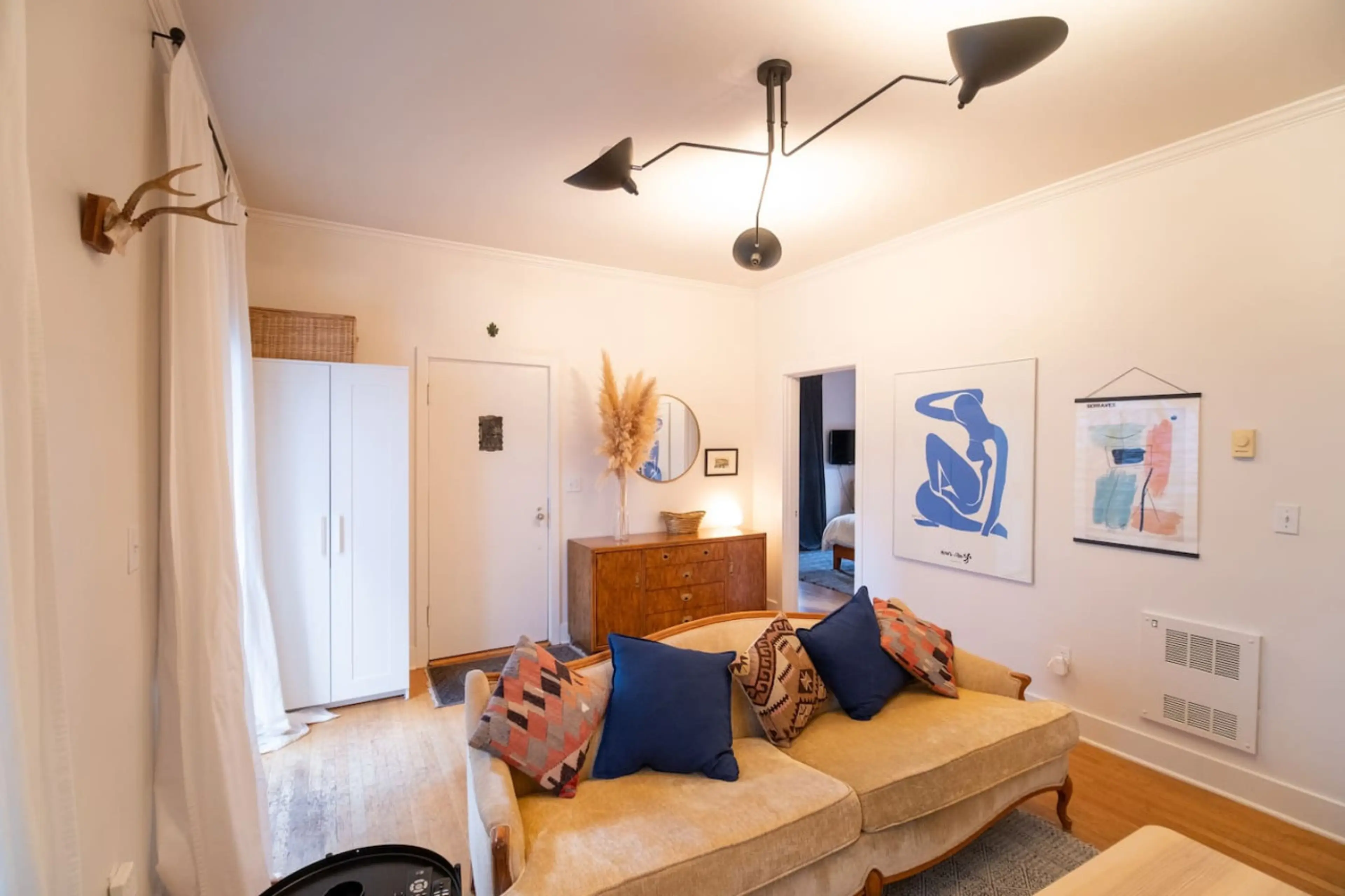 Stylish yet cozy living room