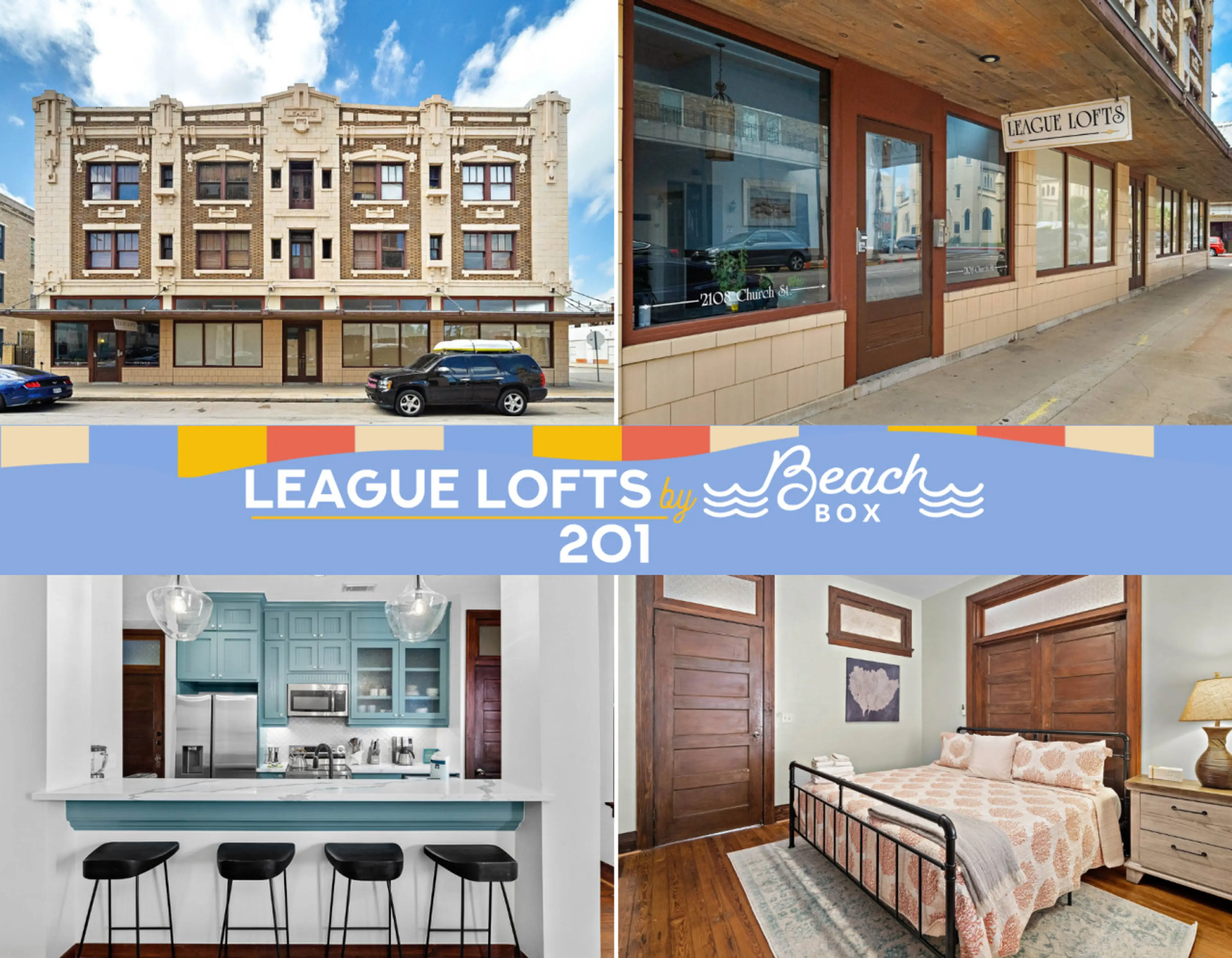 Welcome to League Lofts 201 by BeachBox
