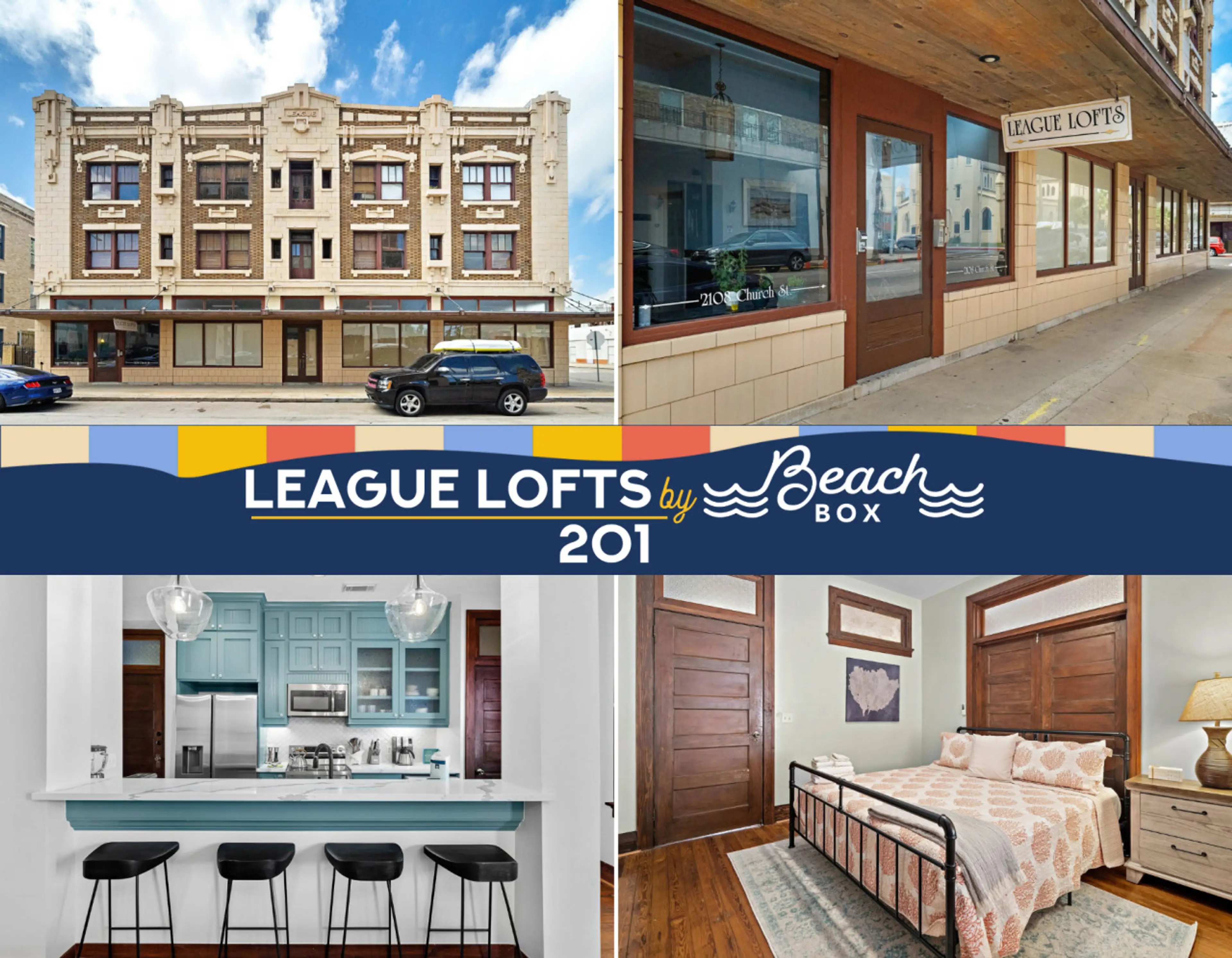 Welcome to League Lofts 201 by BeachBox