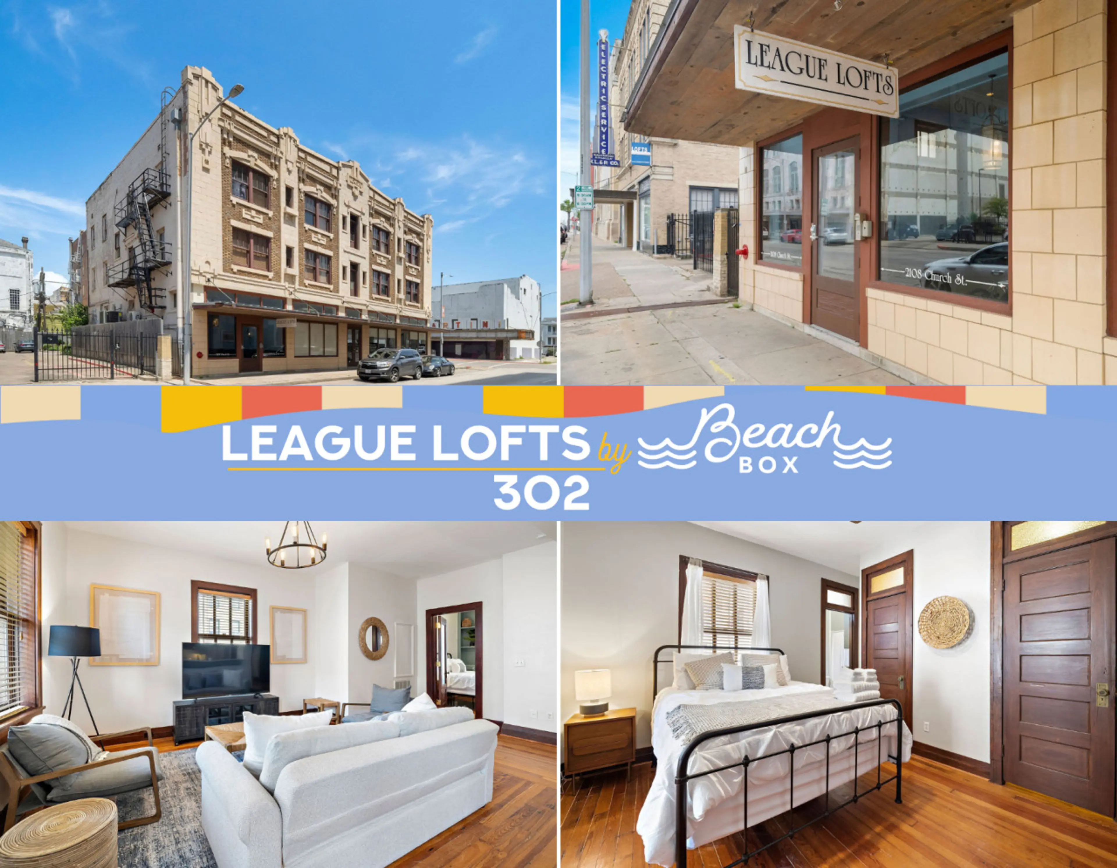 Welcome to League Lofts 302 by BeachBox
