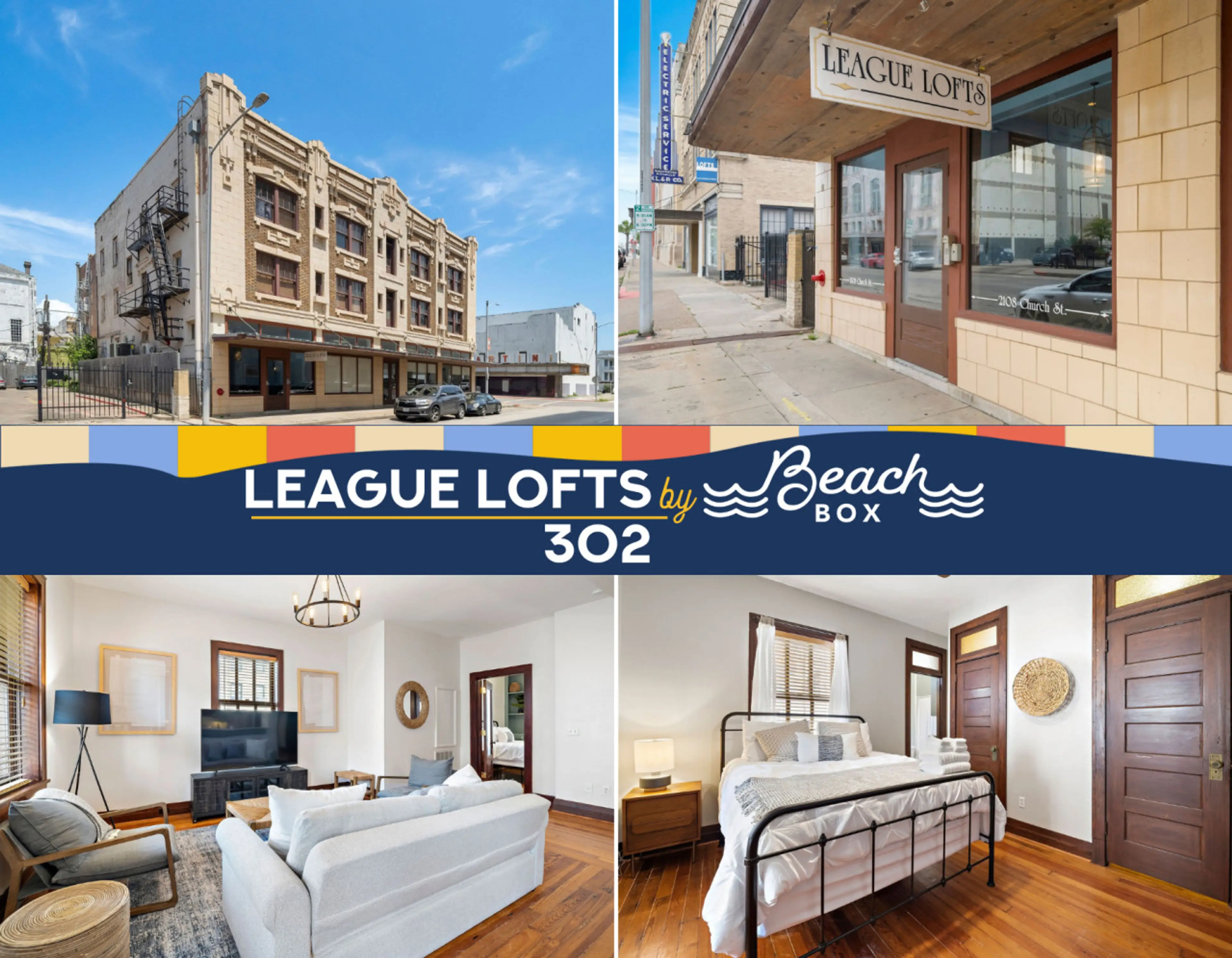 Welcome to League Lofts 302 by BeachBox