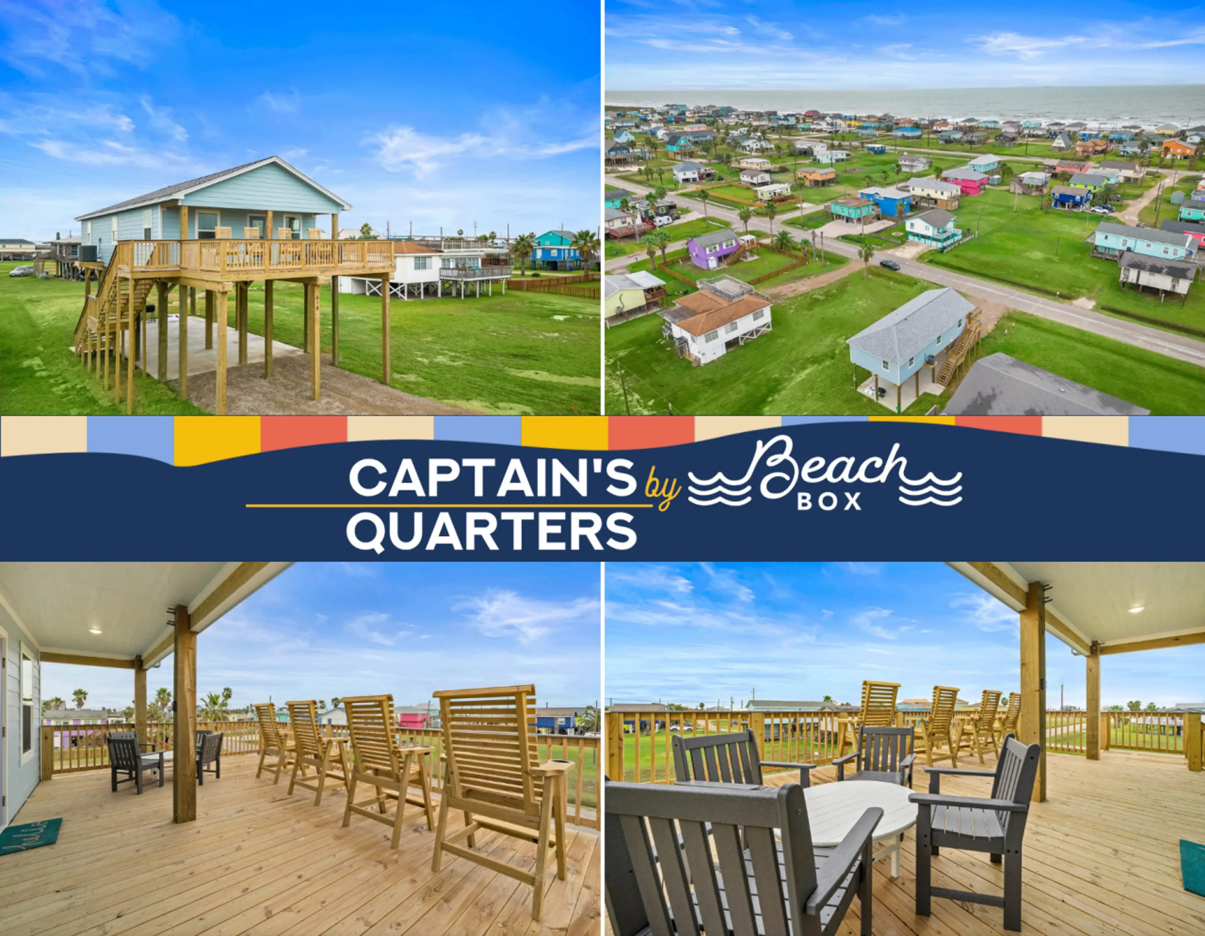 Welcome to Captain's Quarters by BeachBox