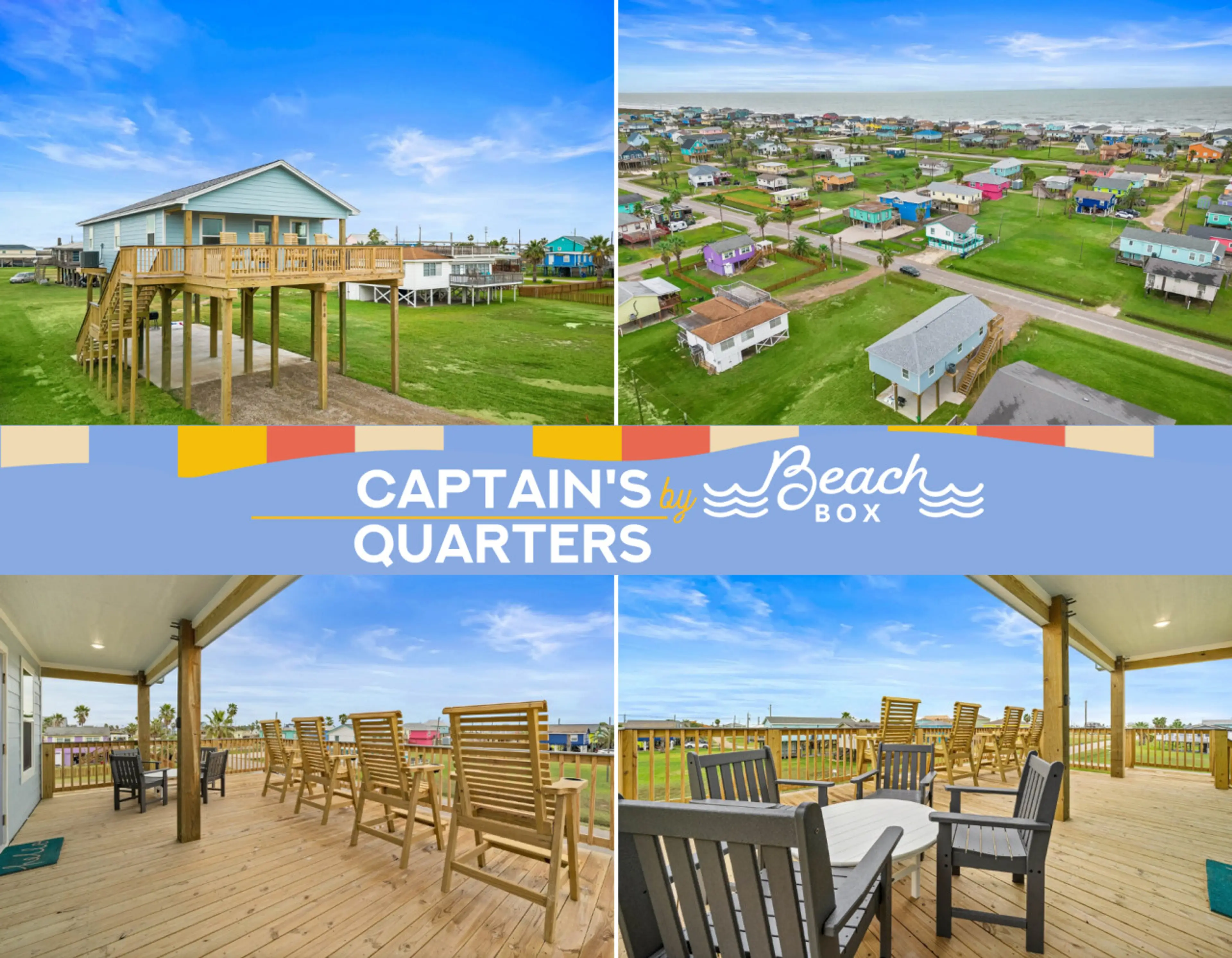 Welcome to Captain's Quarters by BeachBox