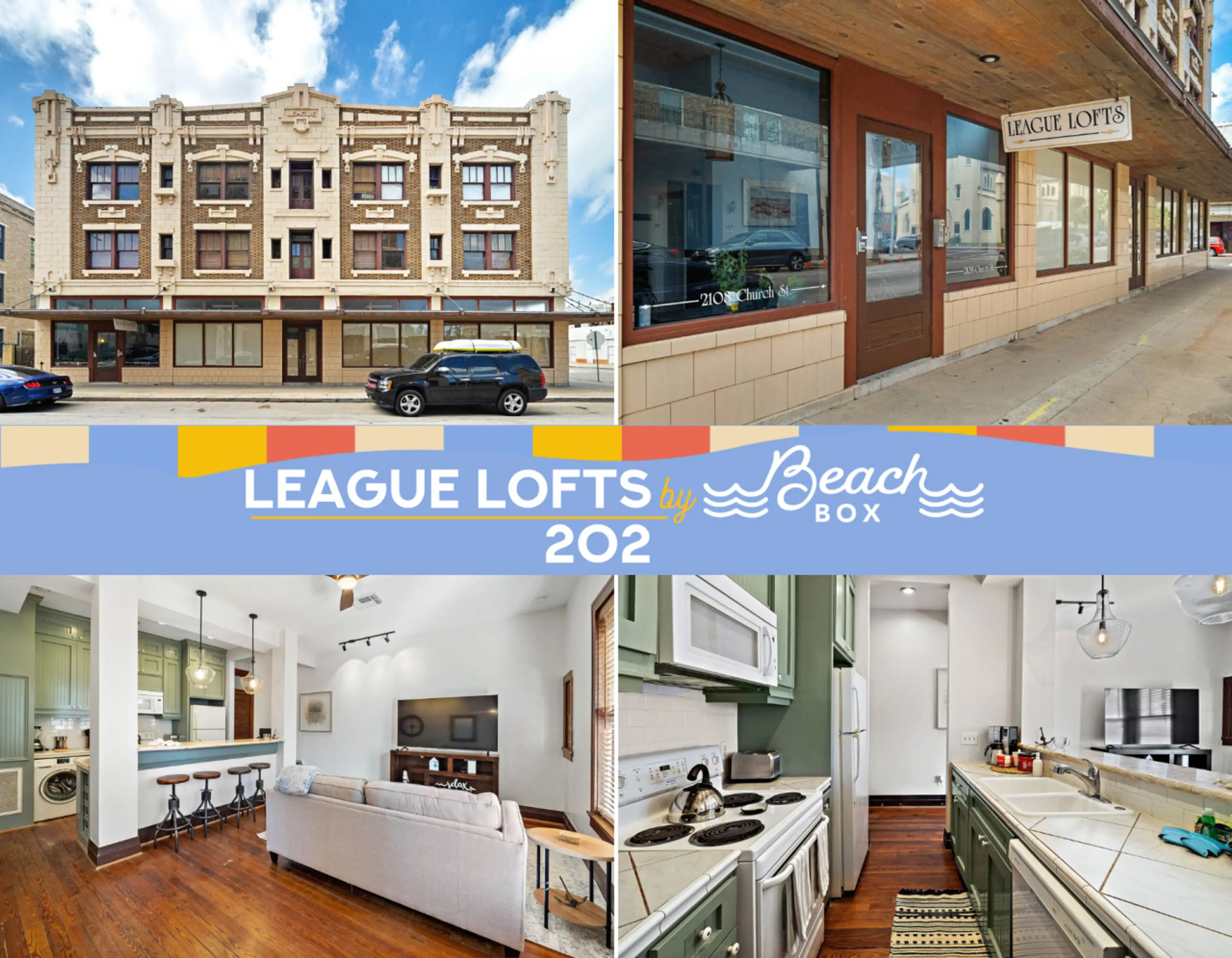 Welcome to League Lofts 202 by BeachBox