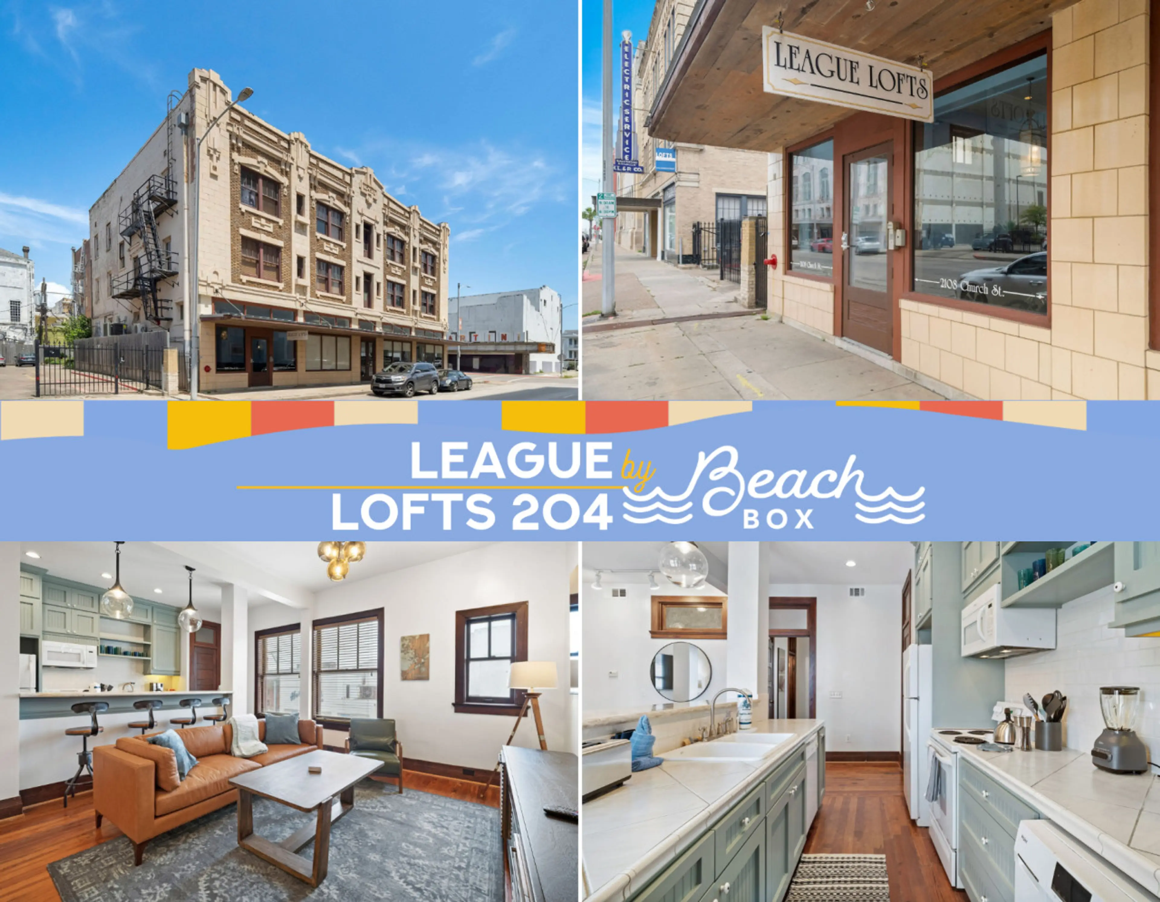 Welcome to League Lofts 204 by BeachBox