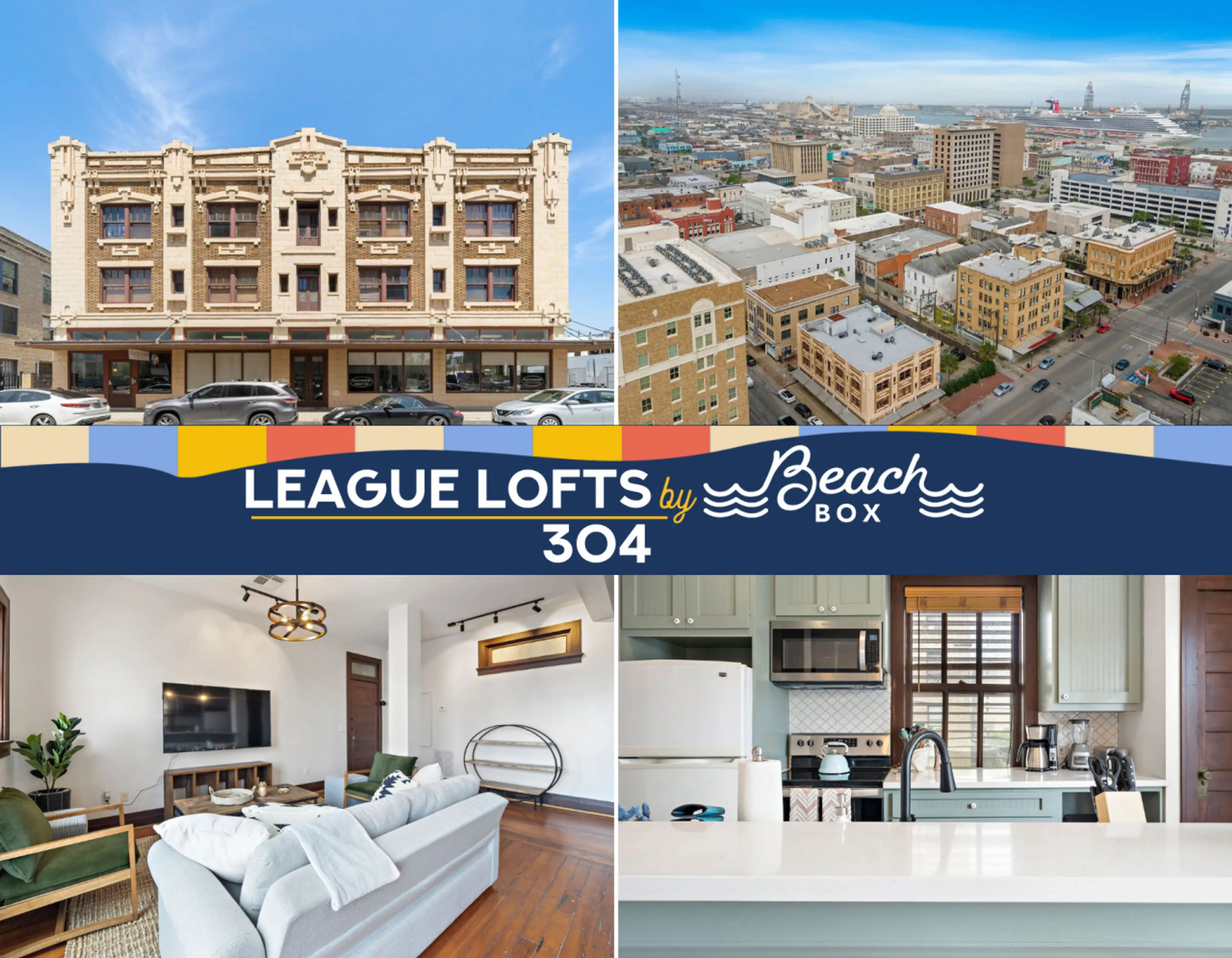 Welcome to League Lofts 304 by BeachBox