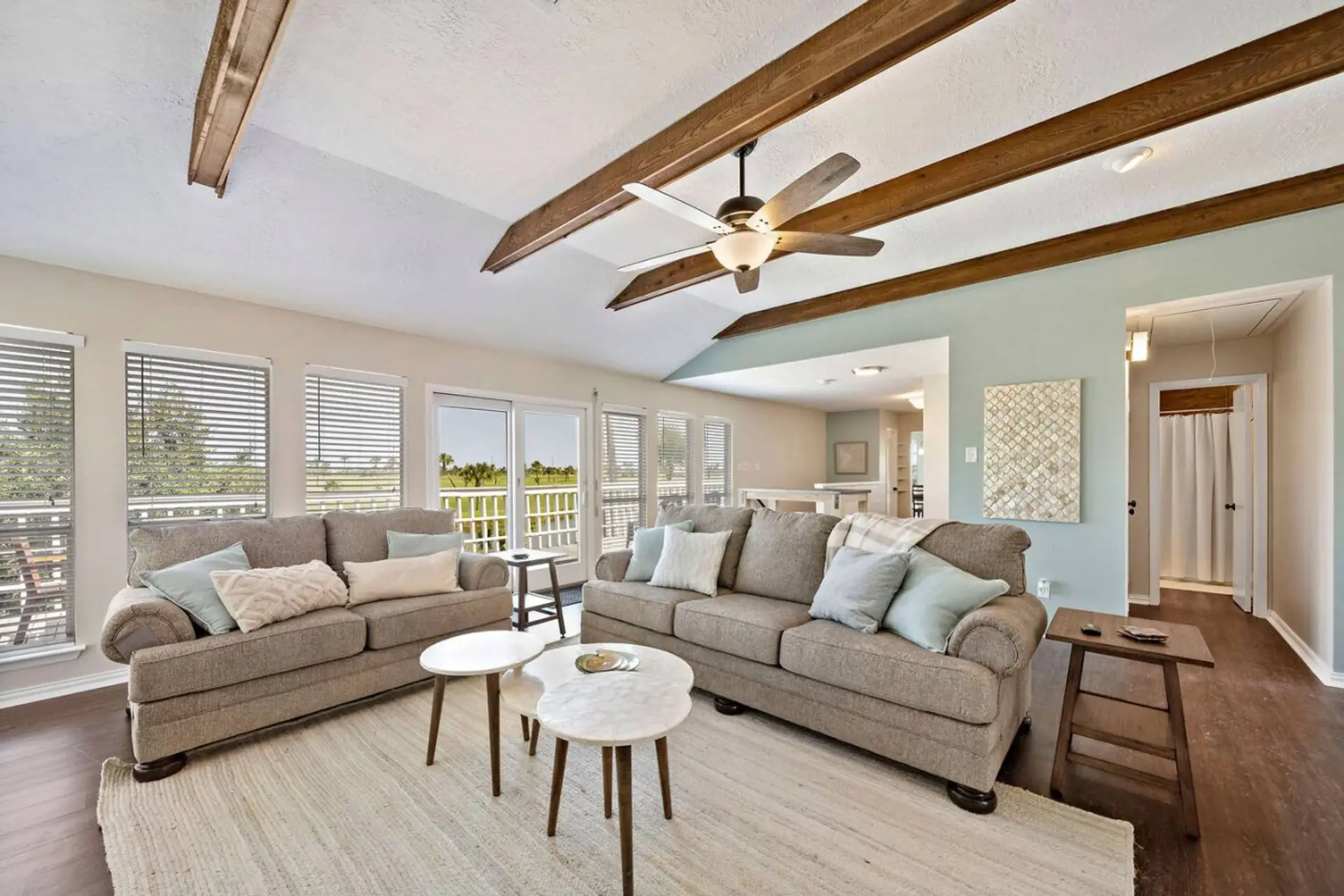 Embrace warmth and comfort in our cozy living room sanctuary