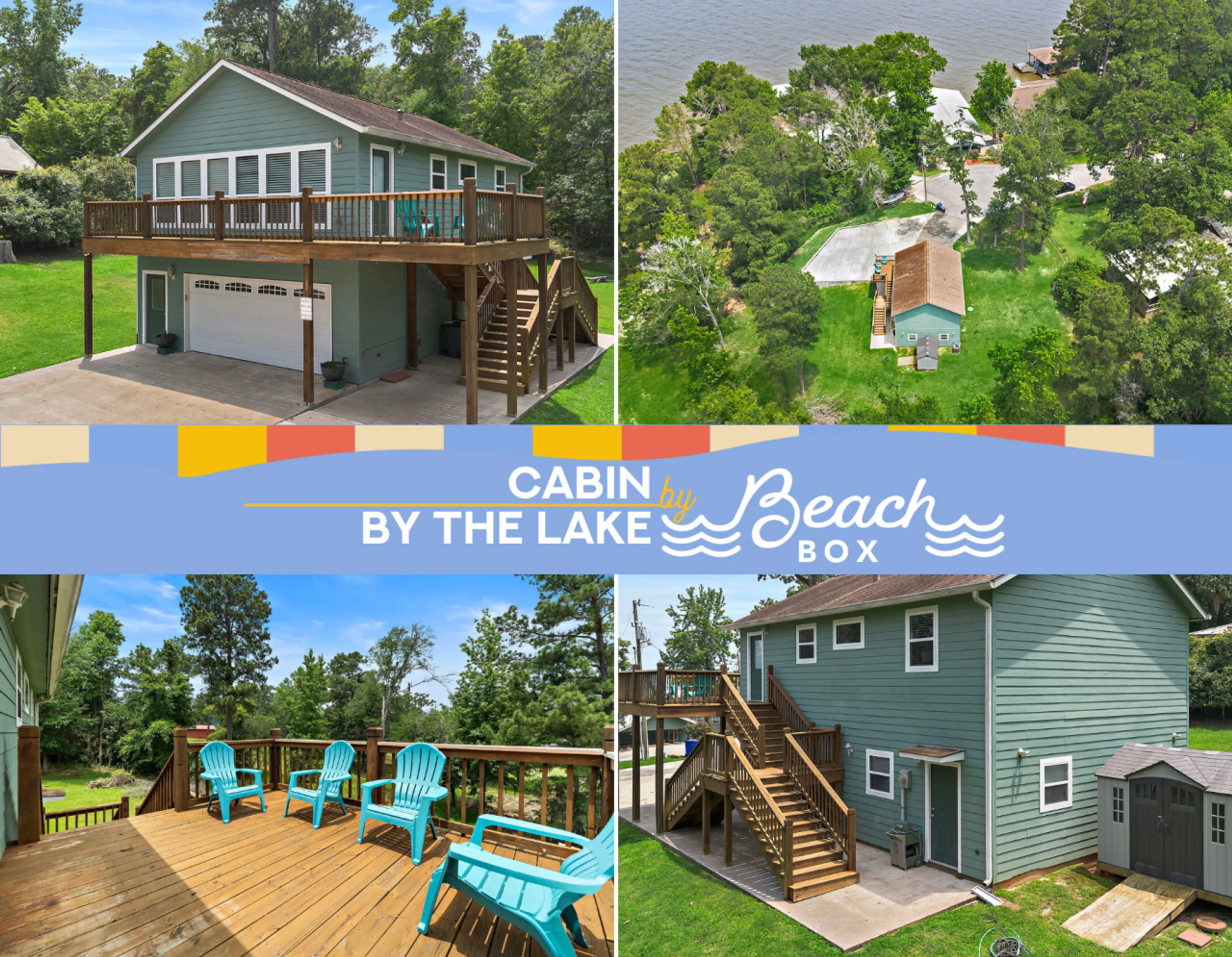 Welcome to Cabin By The Lake by BeachBox
