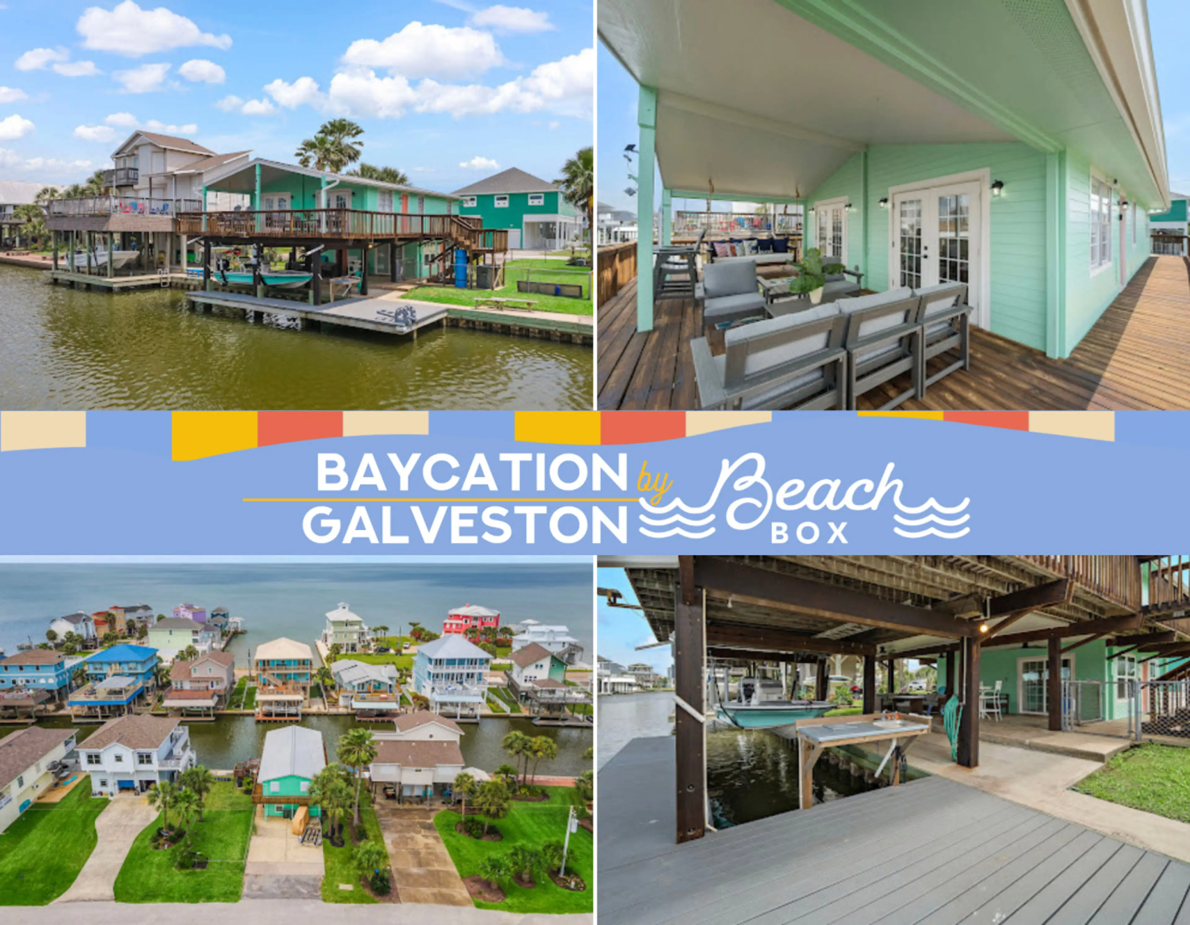Welcome to Baycation Galveston by BeachBox