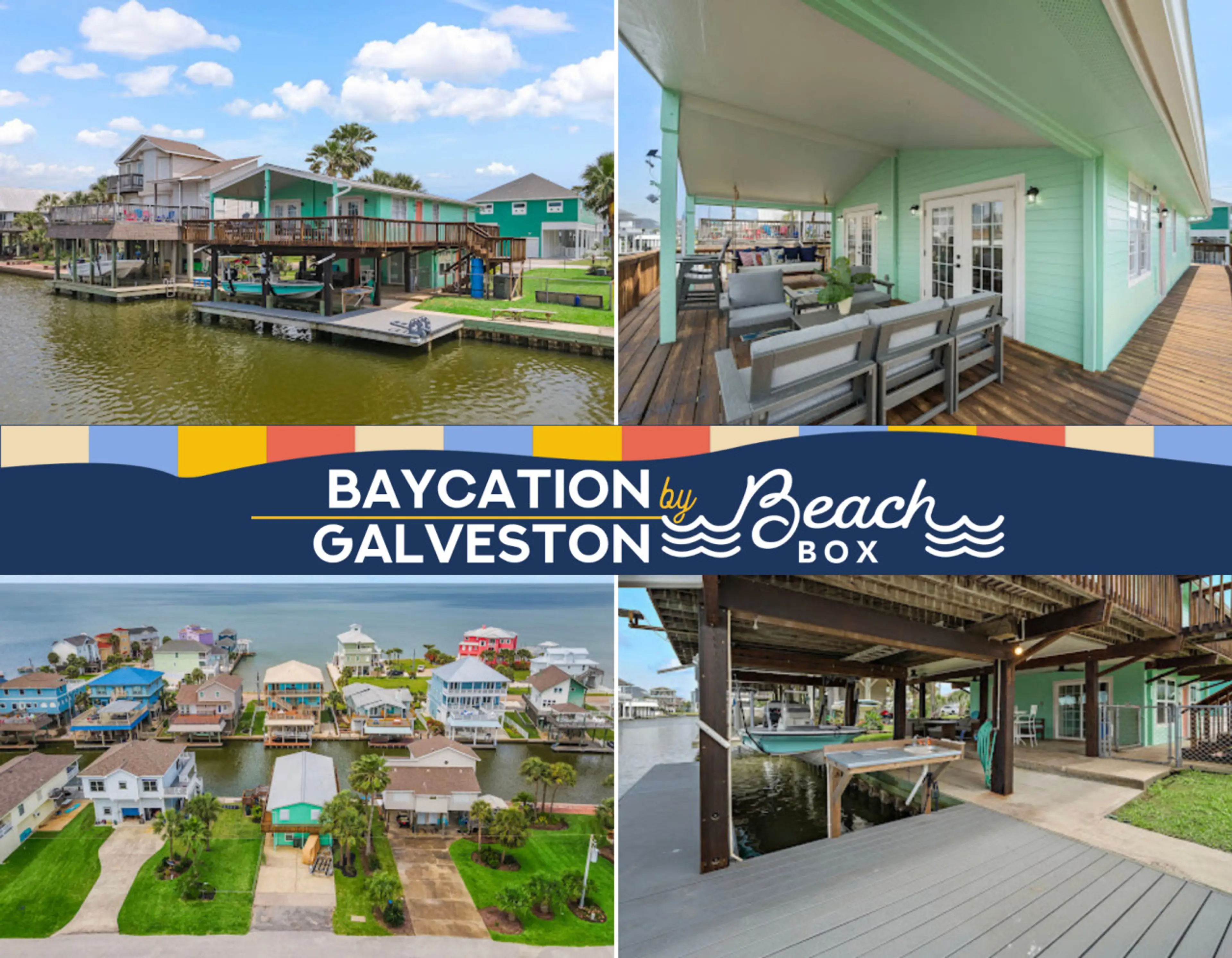Welcome to Baycation Galveston by BeachBox
