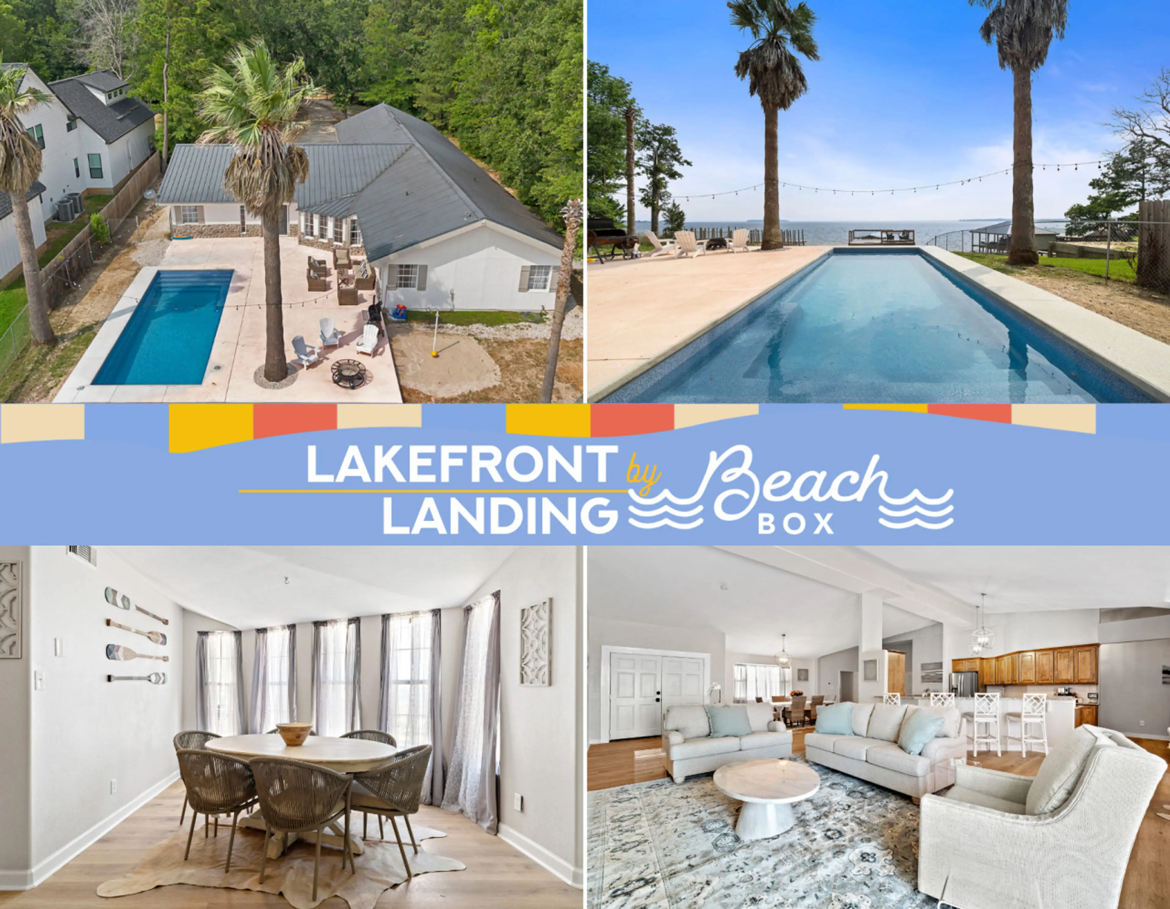 Welcome to Lakefront Landing by BeachBox