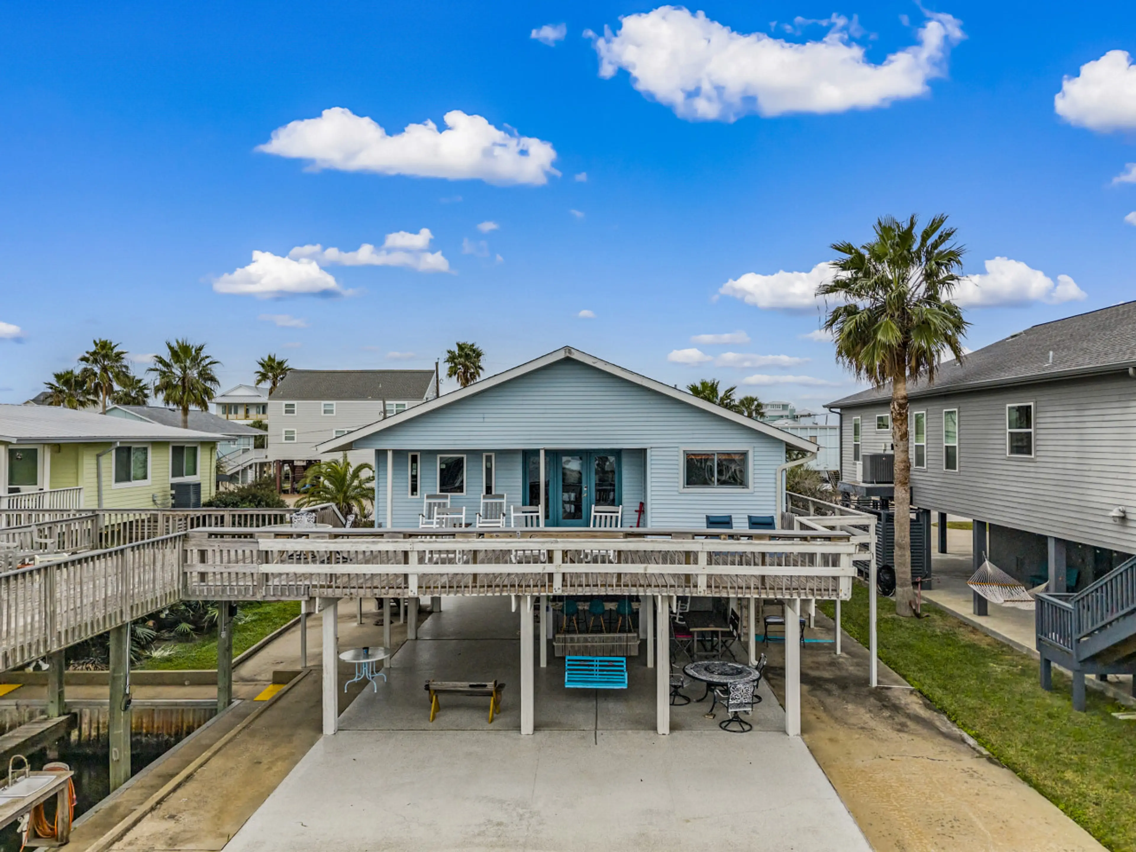 Escape the midday sun and entertain here