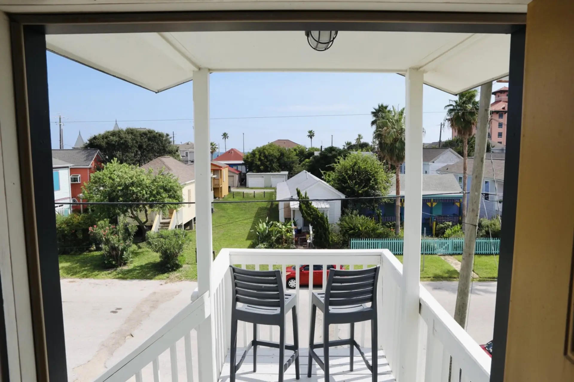 Sip your morning coffee with a gorgeous neighborhood view