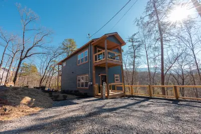 Exterior of the cabin.