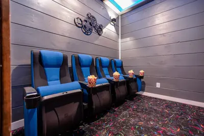 Home movie theater.