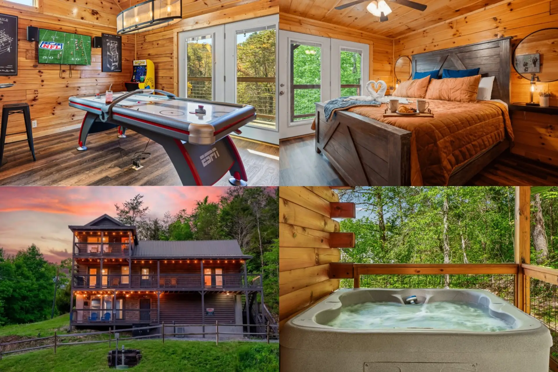 Discover Family Oasis by Ghosal Luxury Lodging—where romance and privacy meet family fun and entertainment.