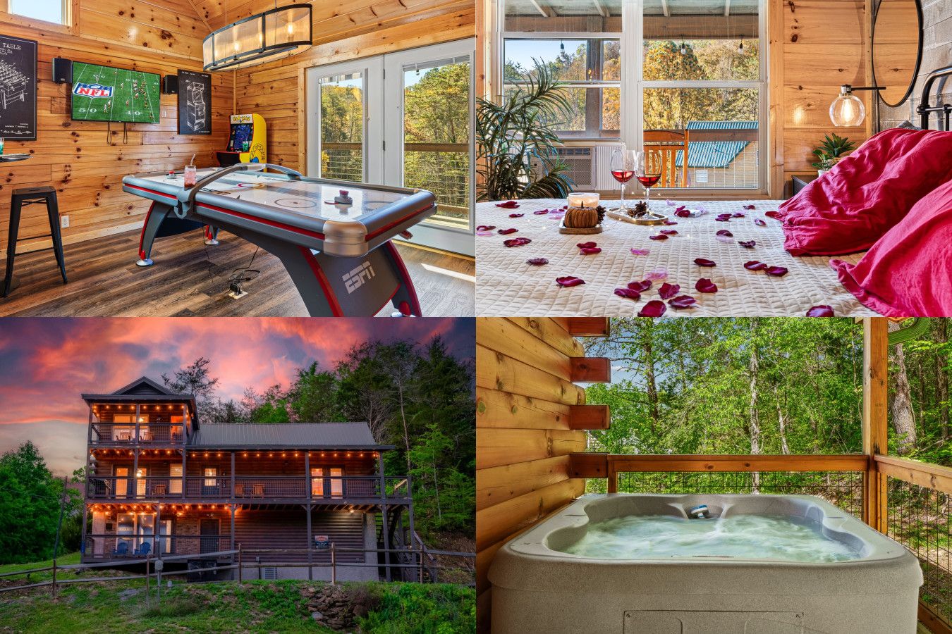 Discover Family Oasis by Ghosal Luxury Lodging—where romance and privacy meet family fun and entertainment.