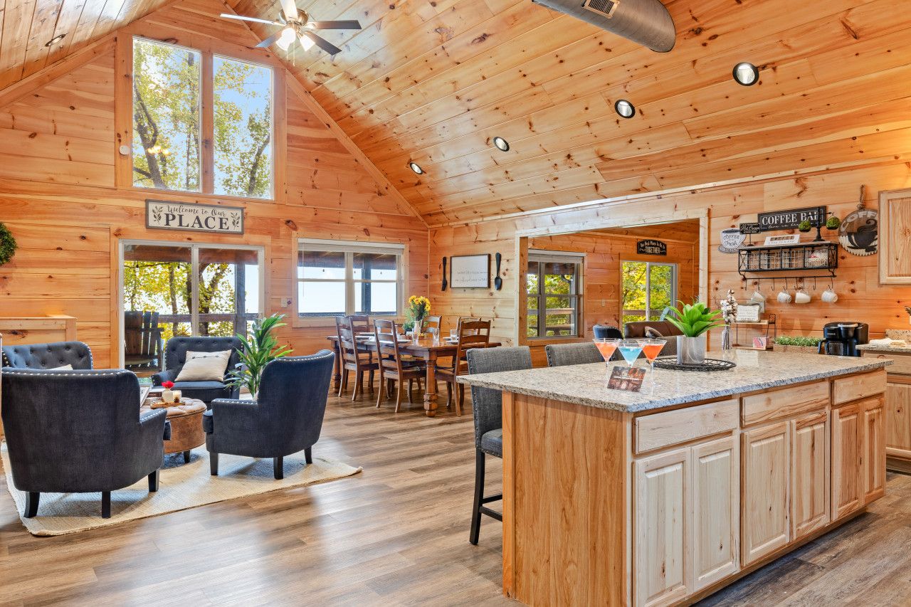 This cabin offers unmatched luxury and space, perfect for bringing everyone together.