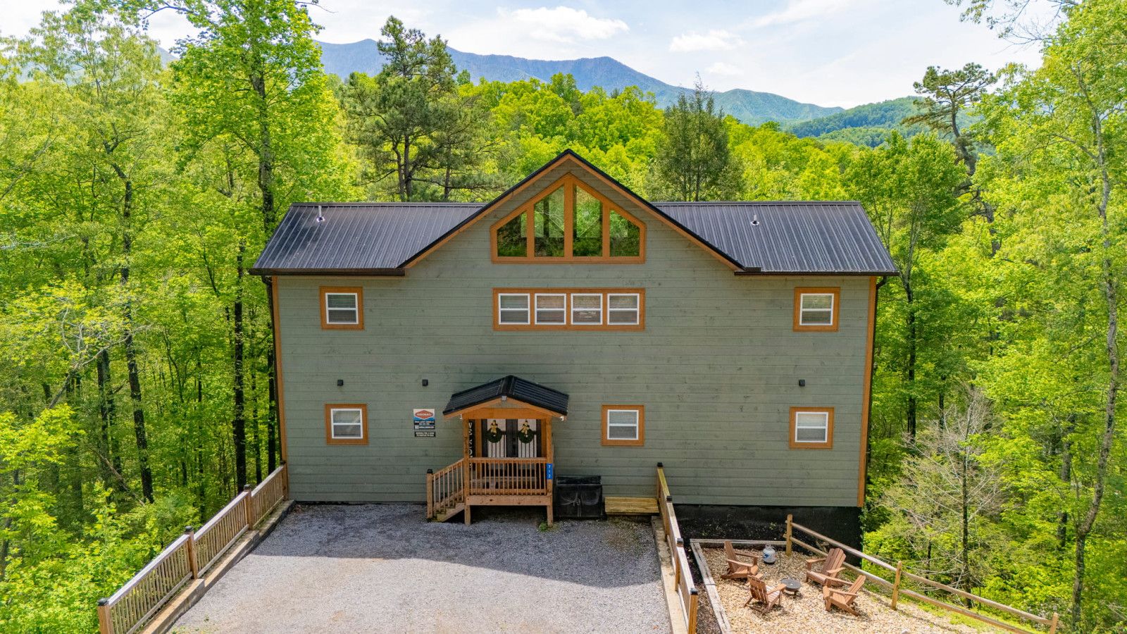 Welcome to your private Smoky Mountain retreat — surrounded by nature with peaceful mountain views in every direction.