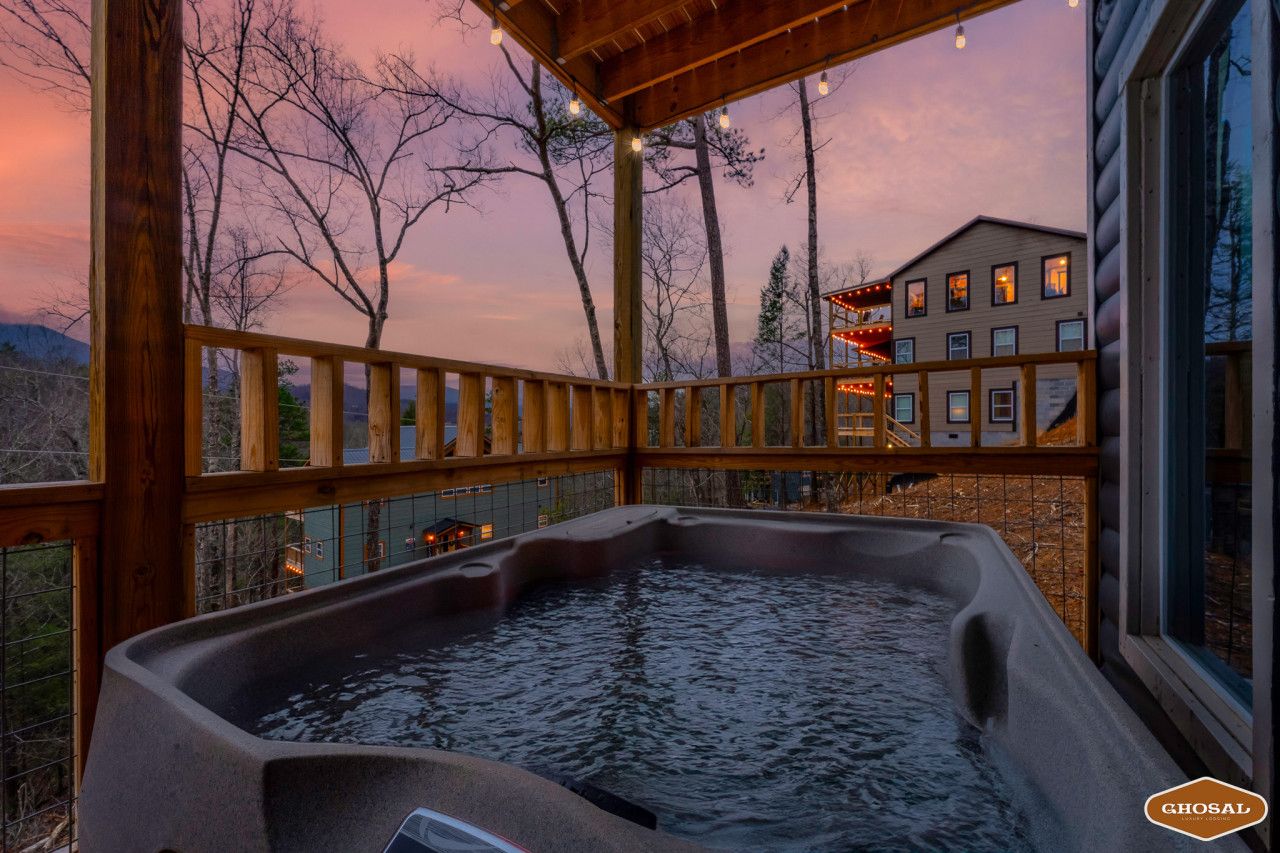 Hot tub soaks with a view you’ll never forget.