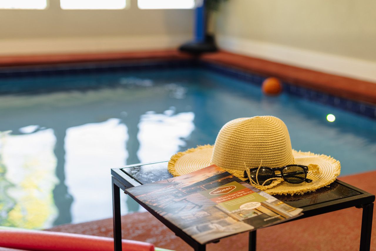 Dive into peace and space—this pool is all yours to enjoy.