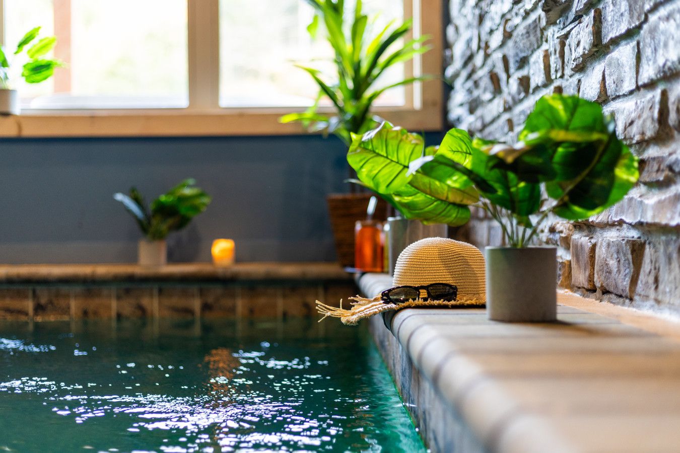 Bring the fun indoors with your own private pool.