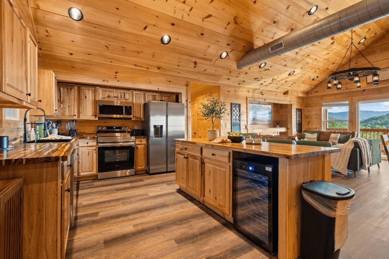 Fully equipped kitchen designed for large gatherings — cook, serve, and entertain with ease.