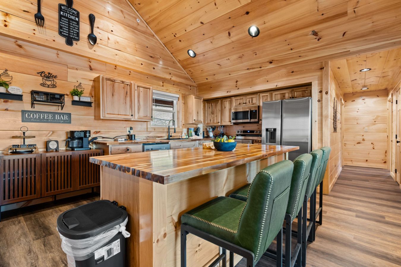 A spacious, fully equipped kitchen designed for gathering, cooking, and sharing every moment together.