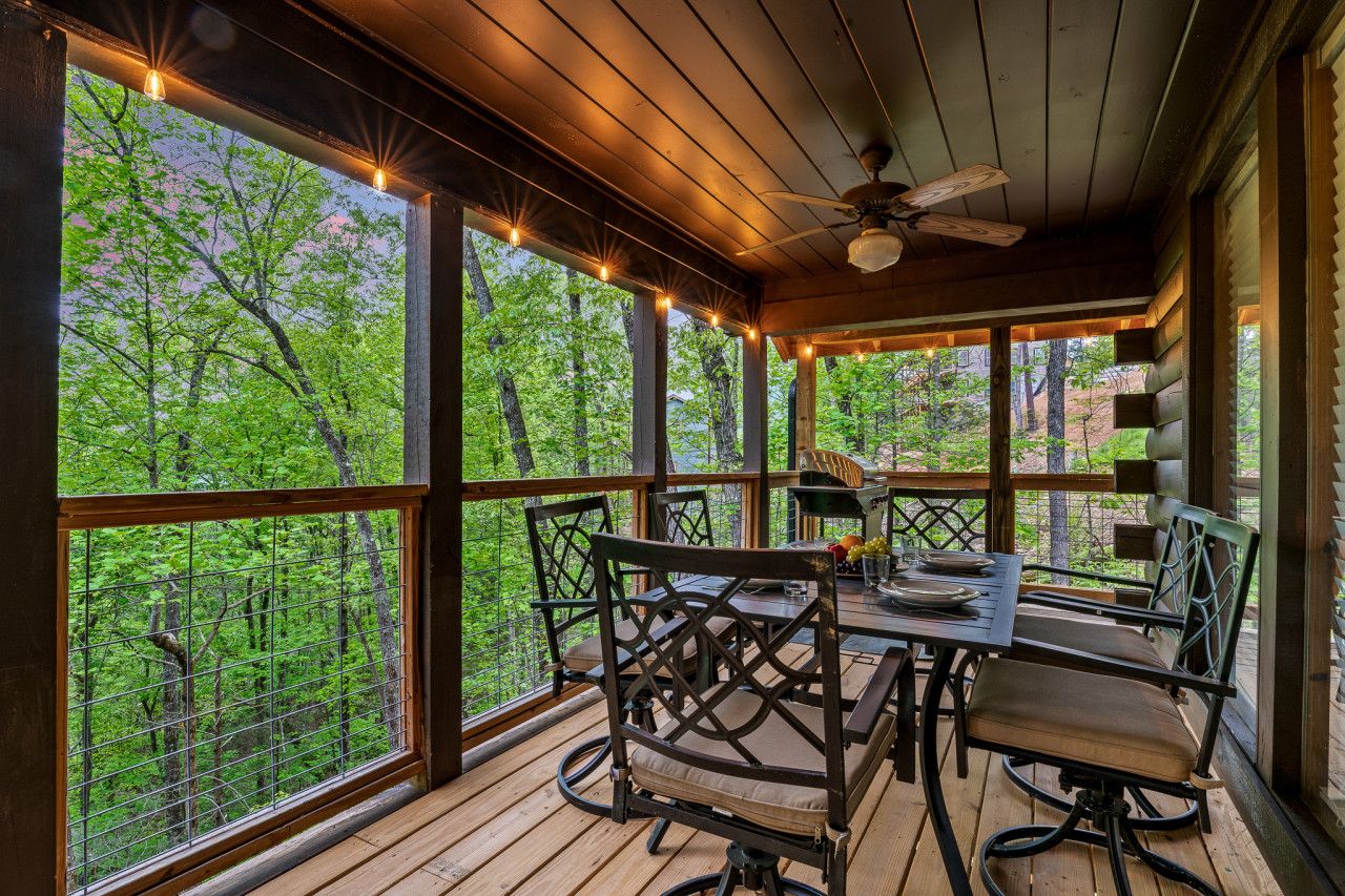 Nestled in the heart of the forest, this cabin offers unforgettable dining experiences with breathtaking views.