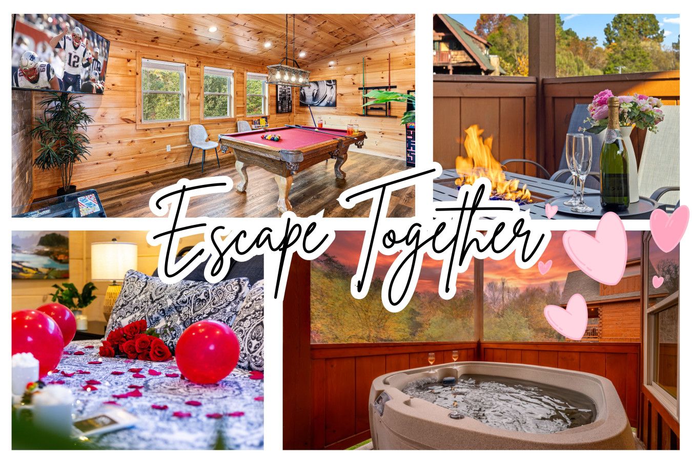 Escape together to Couple’s Refuge by Ghosal Luxury Lodging—a secluded haven where love and serenity come together.