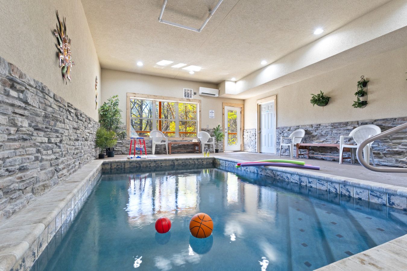 Enjoy your own pool, rain or shine.