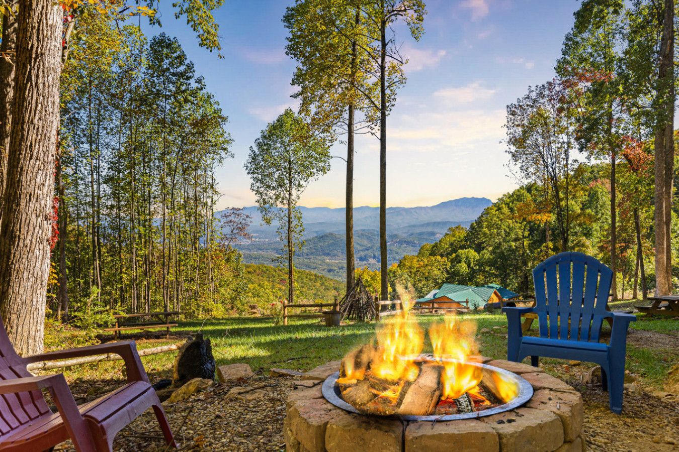 At this resort, experience the luxury of expansive outdoor spaces, perfect for relaxation and outdoor fun.