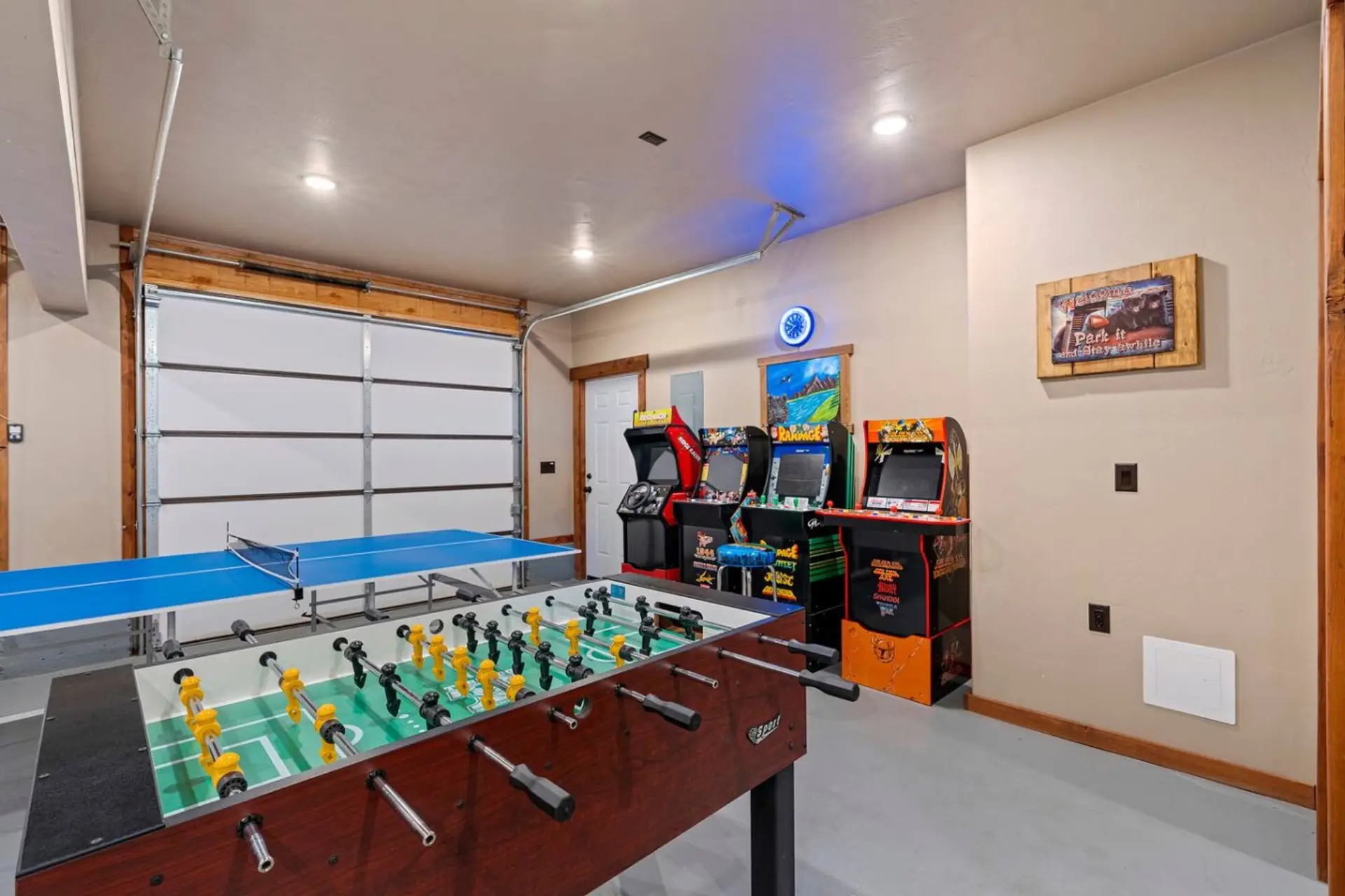 Converted Gaming Garage!