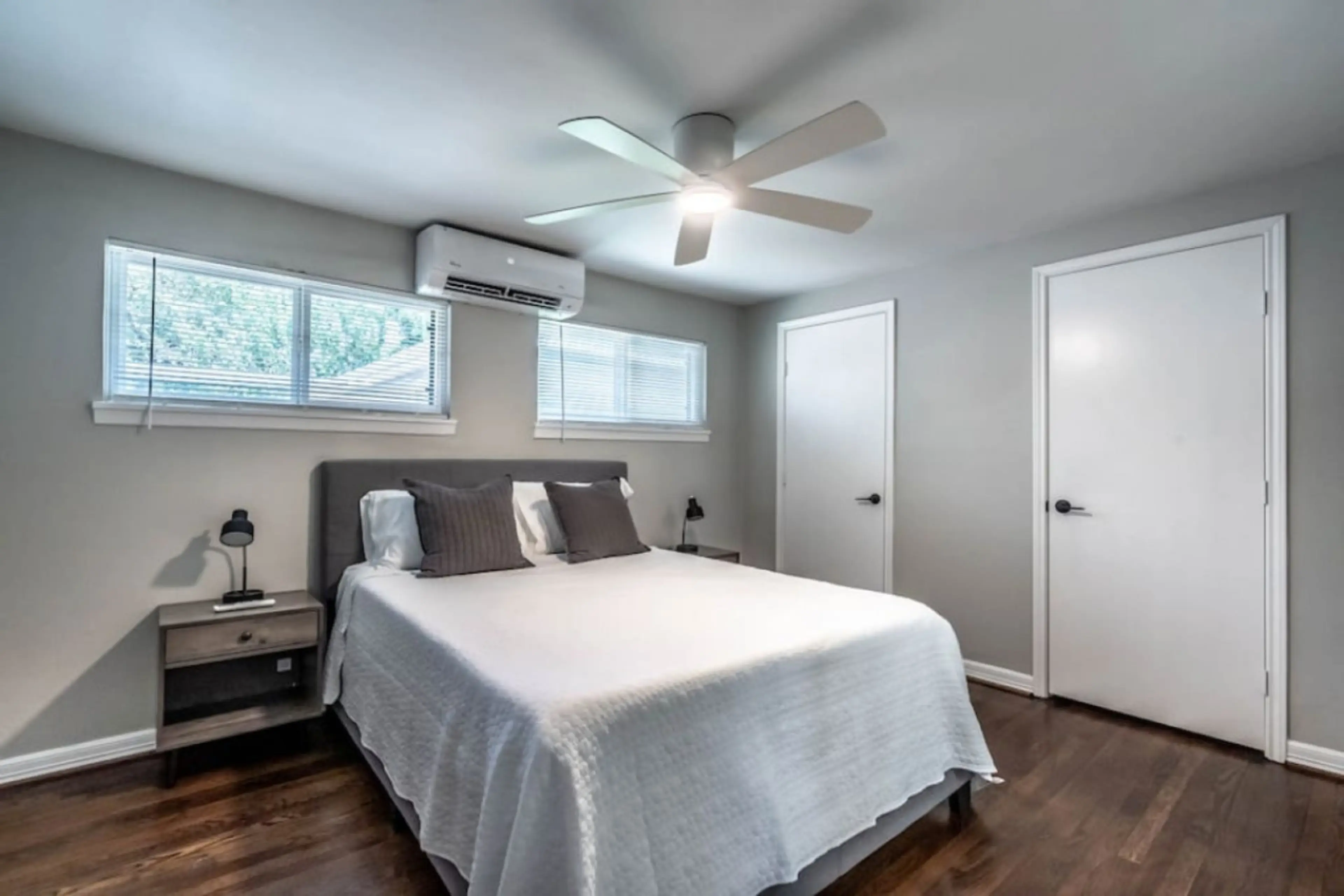 Spacious and inviting, perfect for restful nights and peaceful mornings.