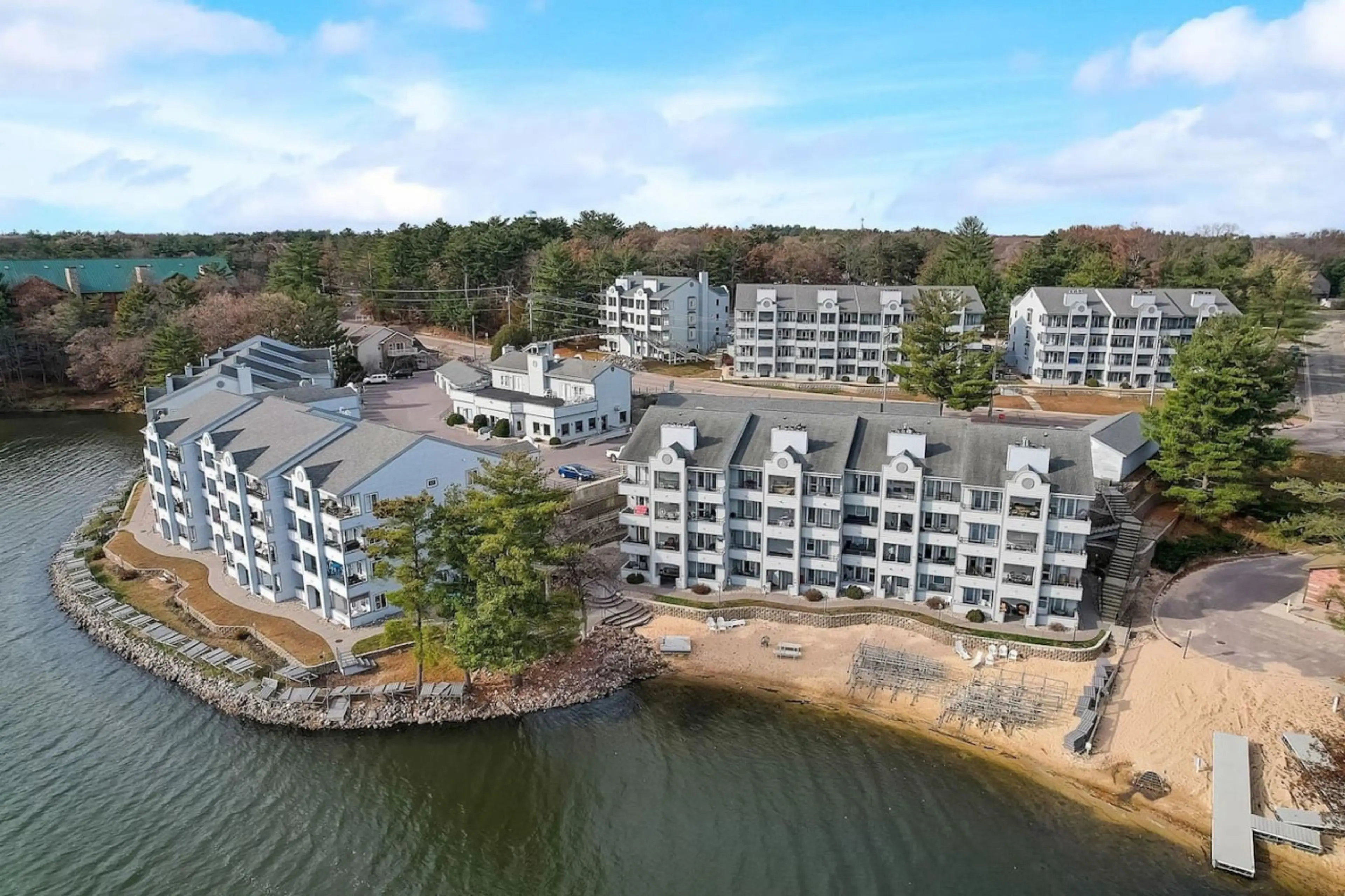 Top View Lighthouse Cove Condominiums