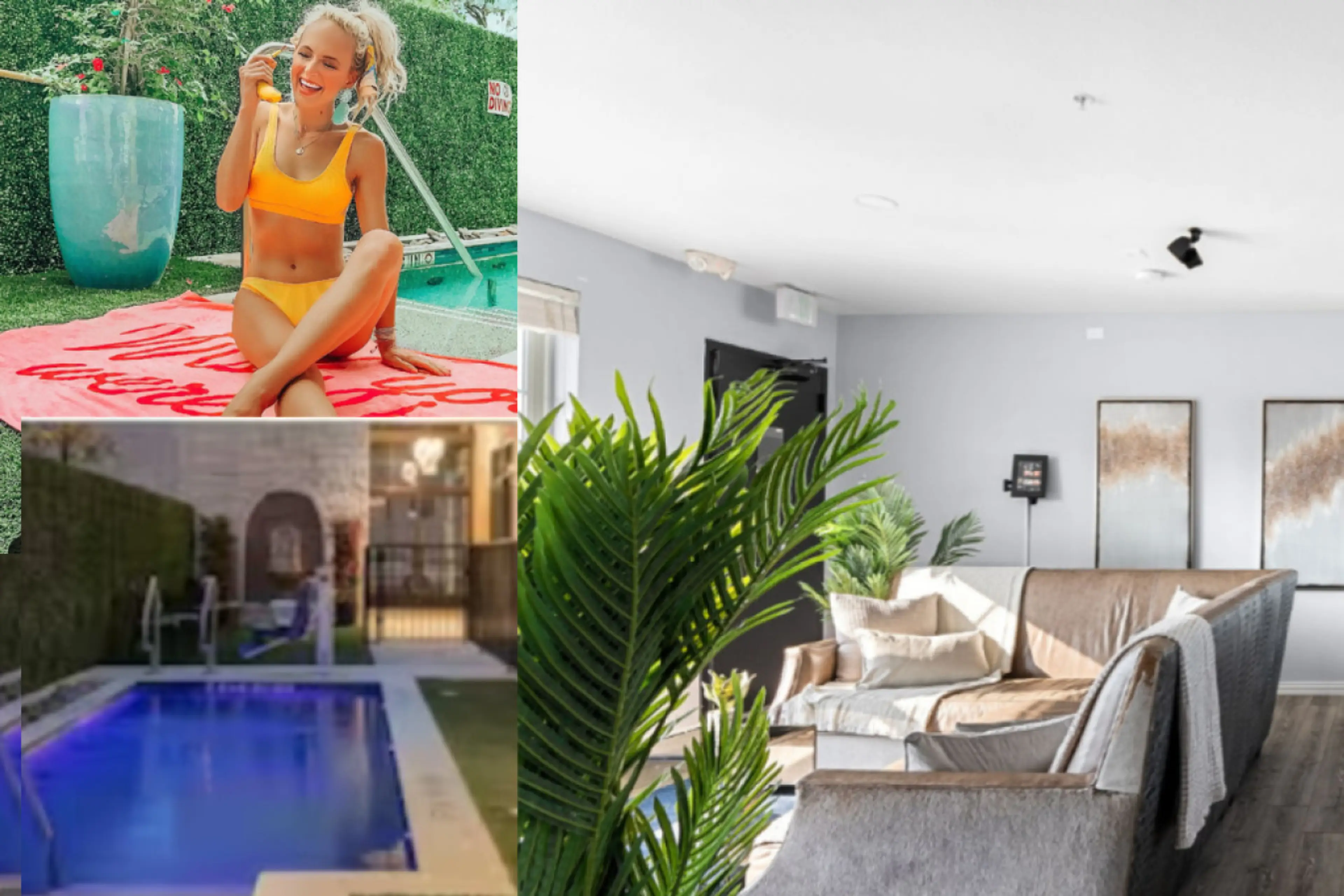 No matter the season, our pool is always the perfect temperature. With comfy lounge spots on both sides, it’s your anytime excuse to dip in and relax.