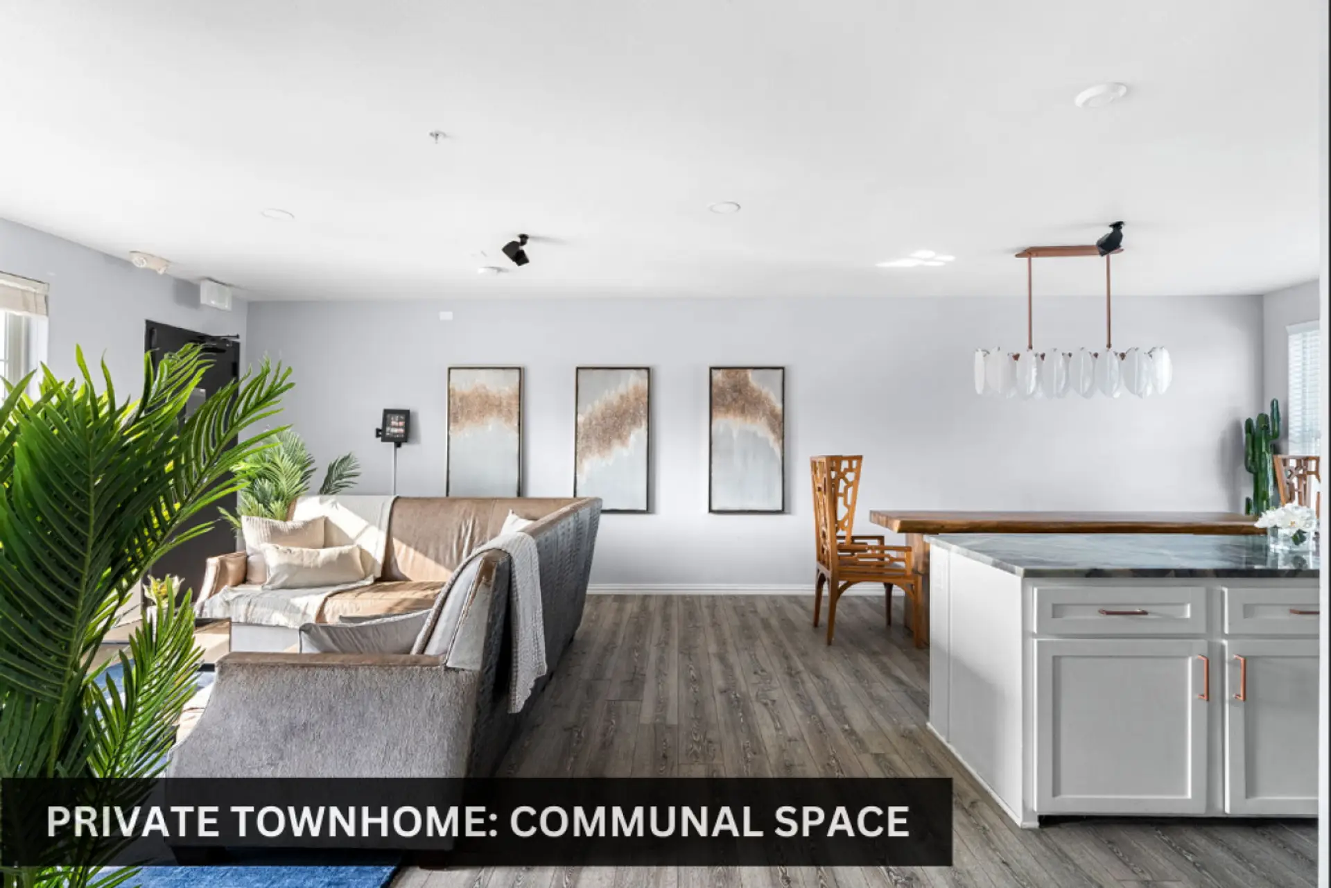 Your private space within the townhome