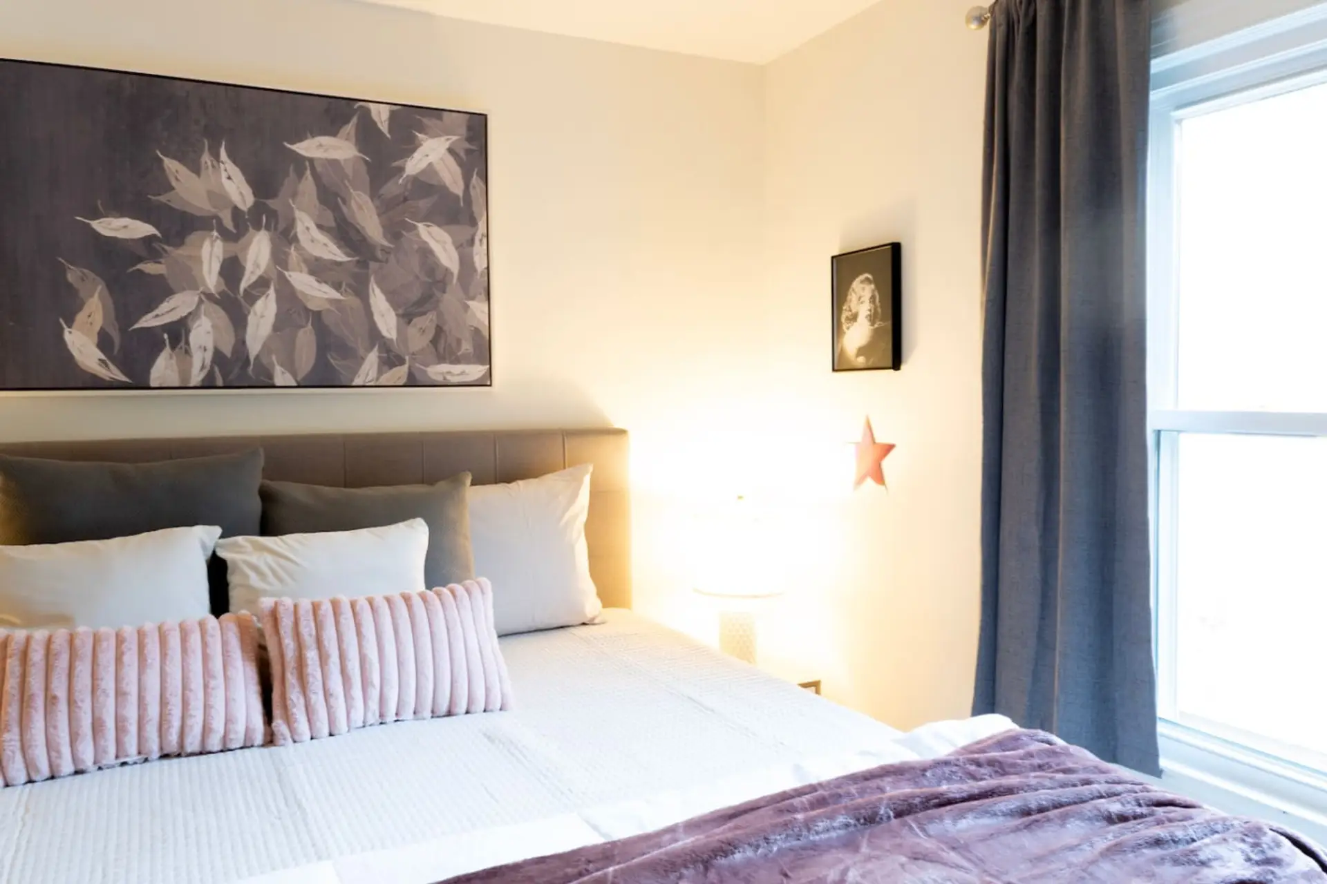 This king sized bed gets rave reviews from our guests as the most luxurious nights rest they’ve ever experienced.