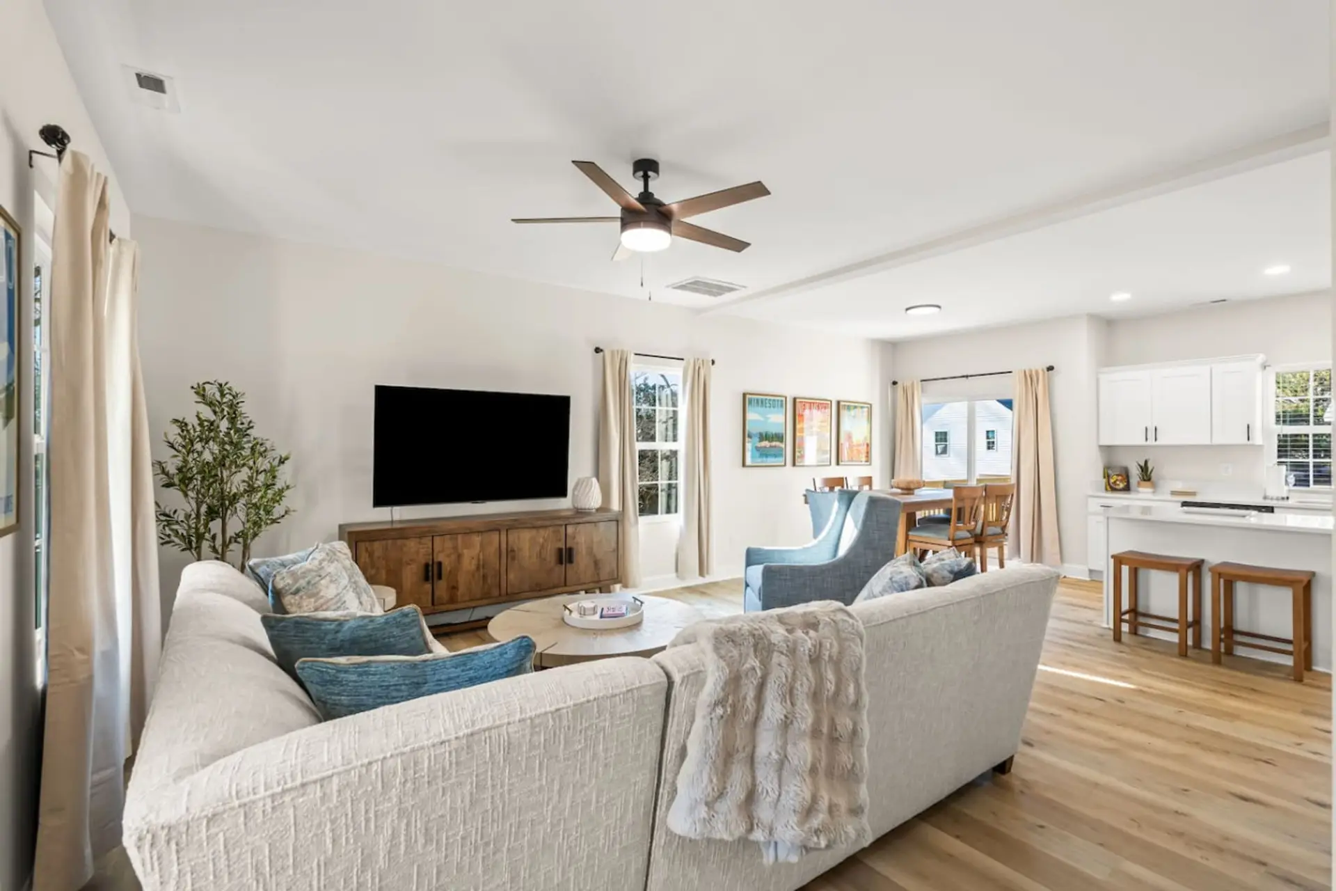 Comfortable, stylish living room