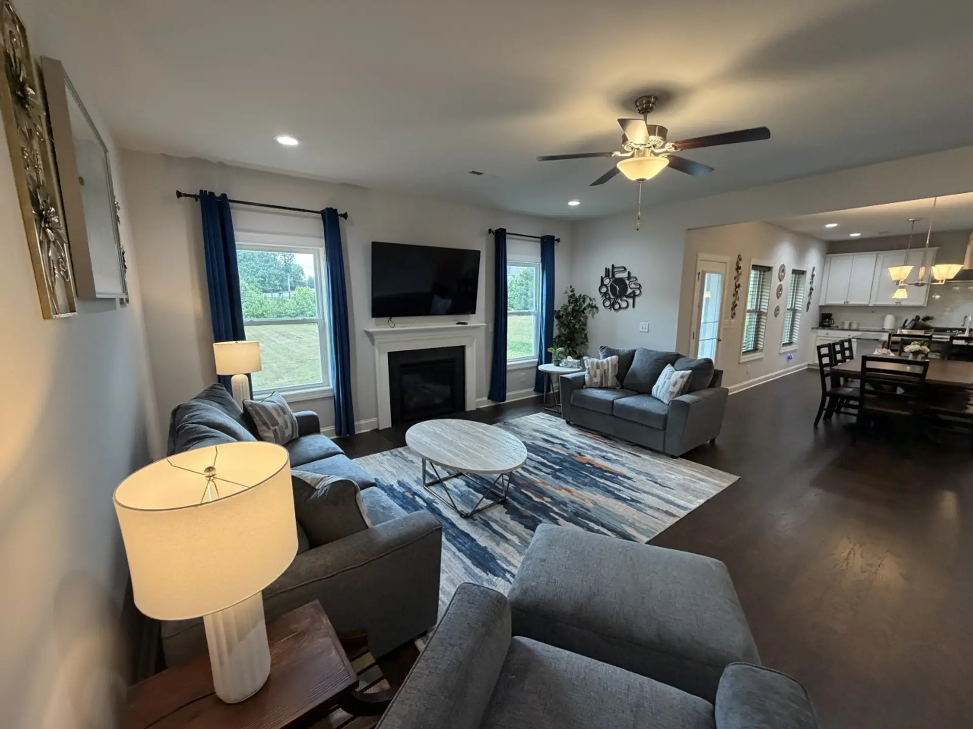 Open concept Living Room