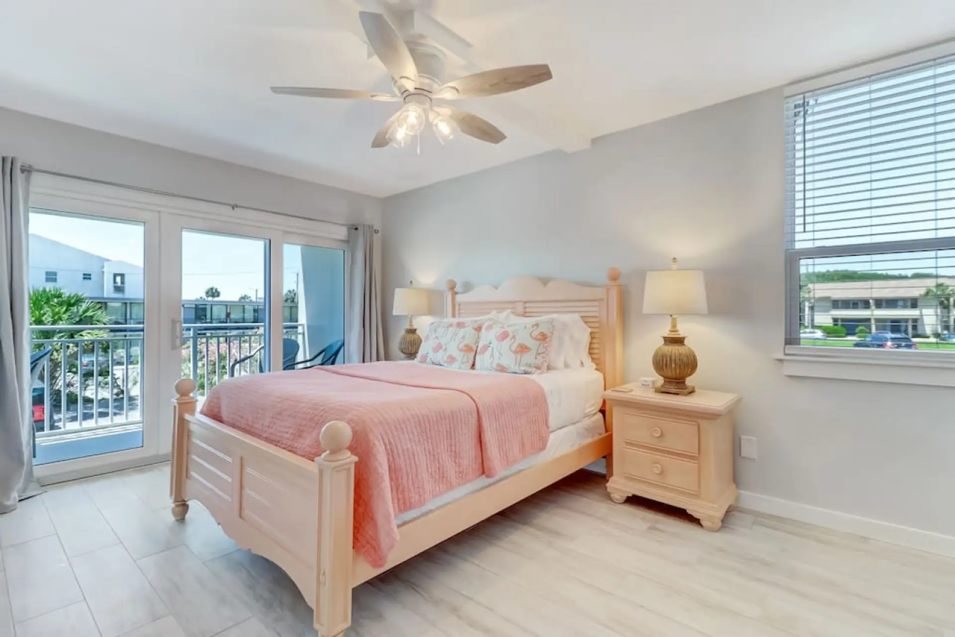 Master bedroom | TV with cable + streaming capabilities