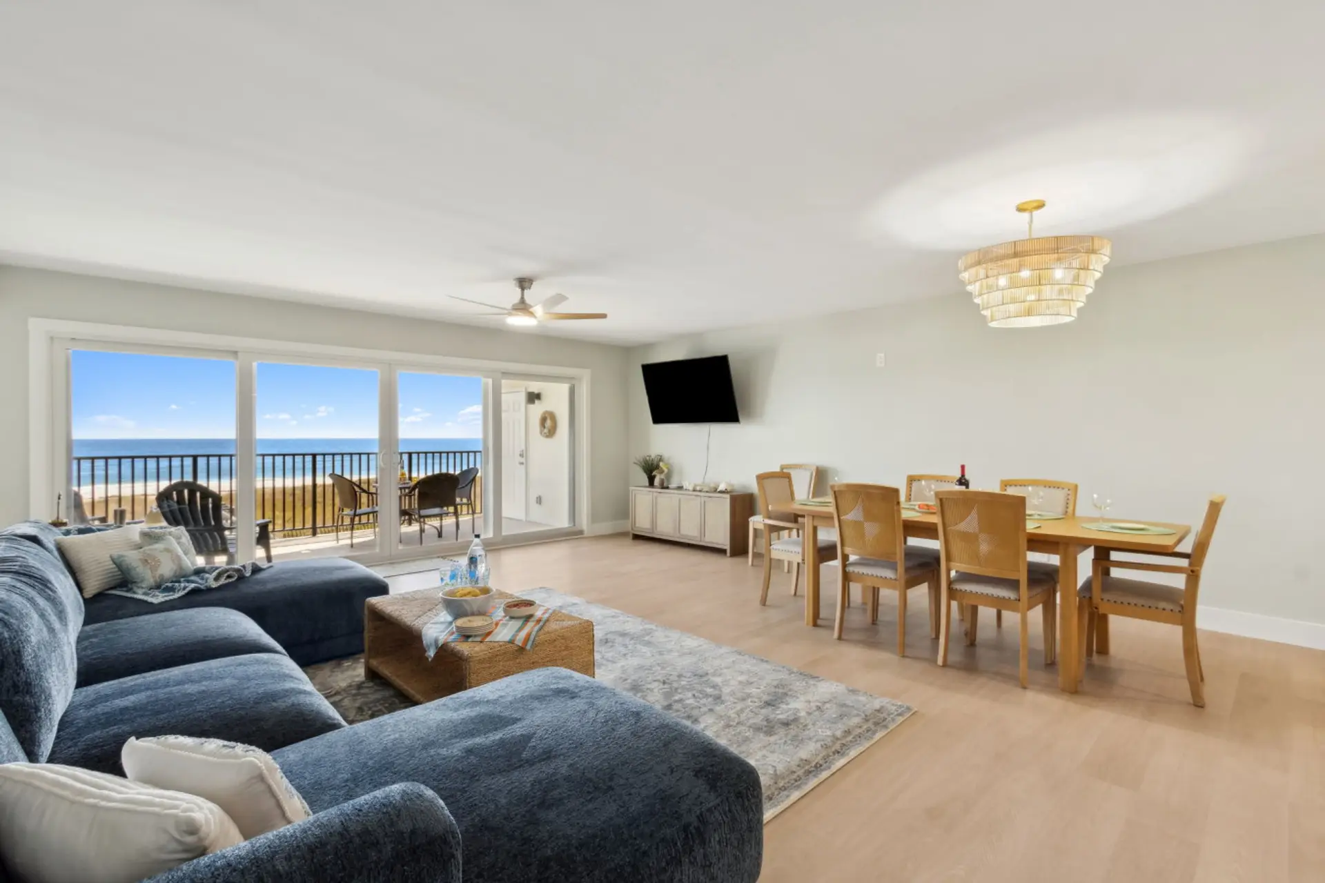 Living Dining Area | Spectacular Ocean View!