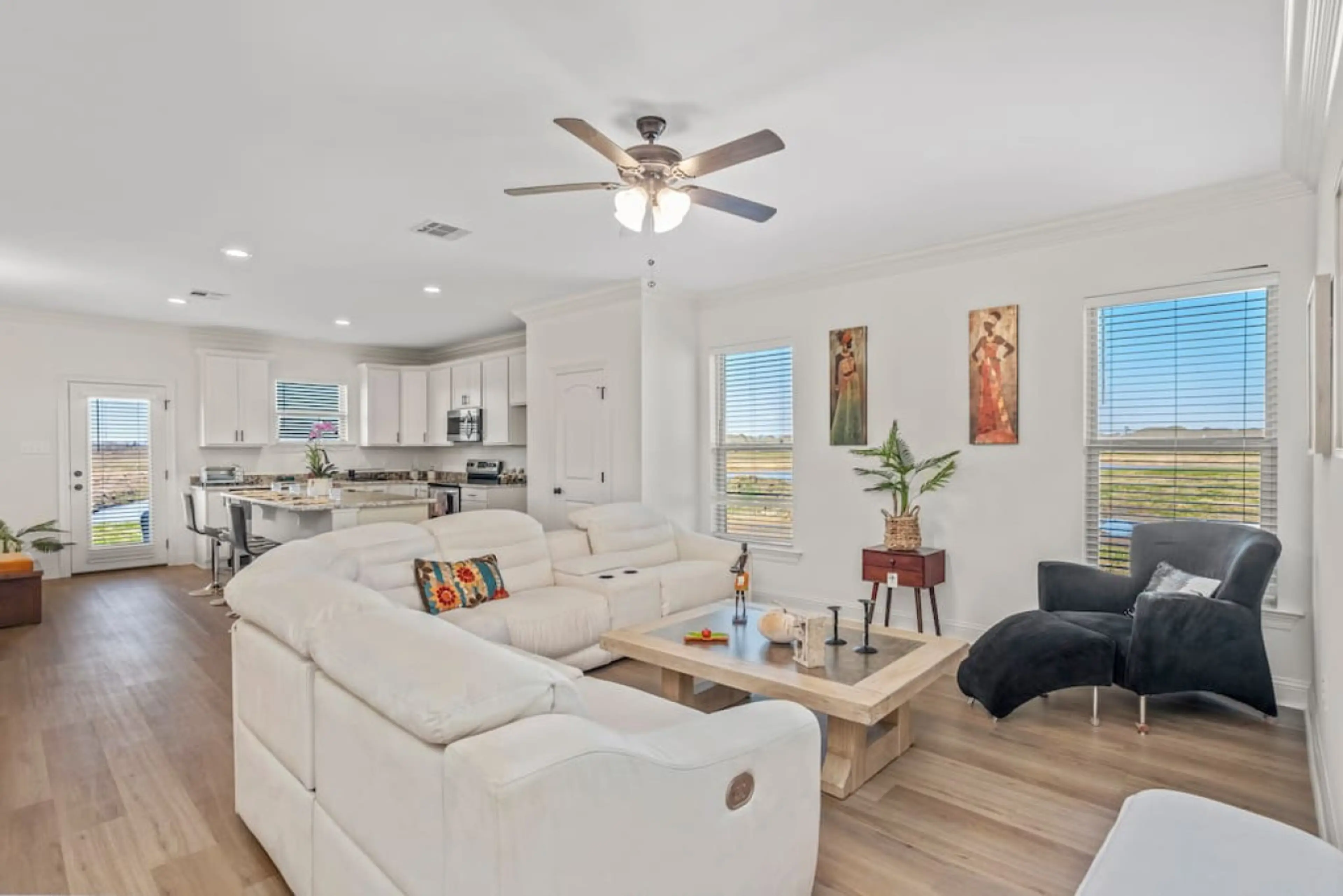 Living Room/Kitchen view