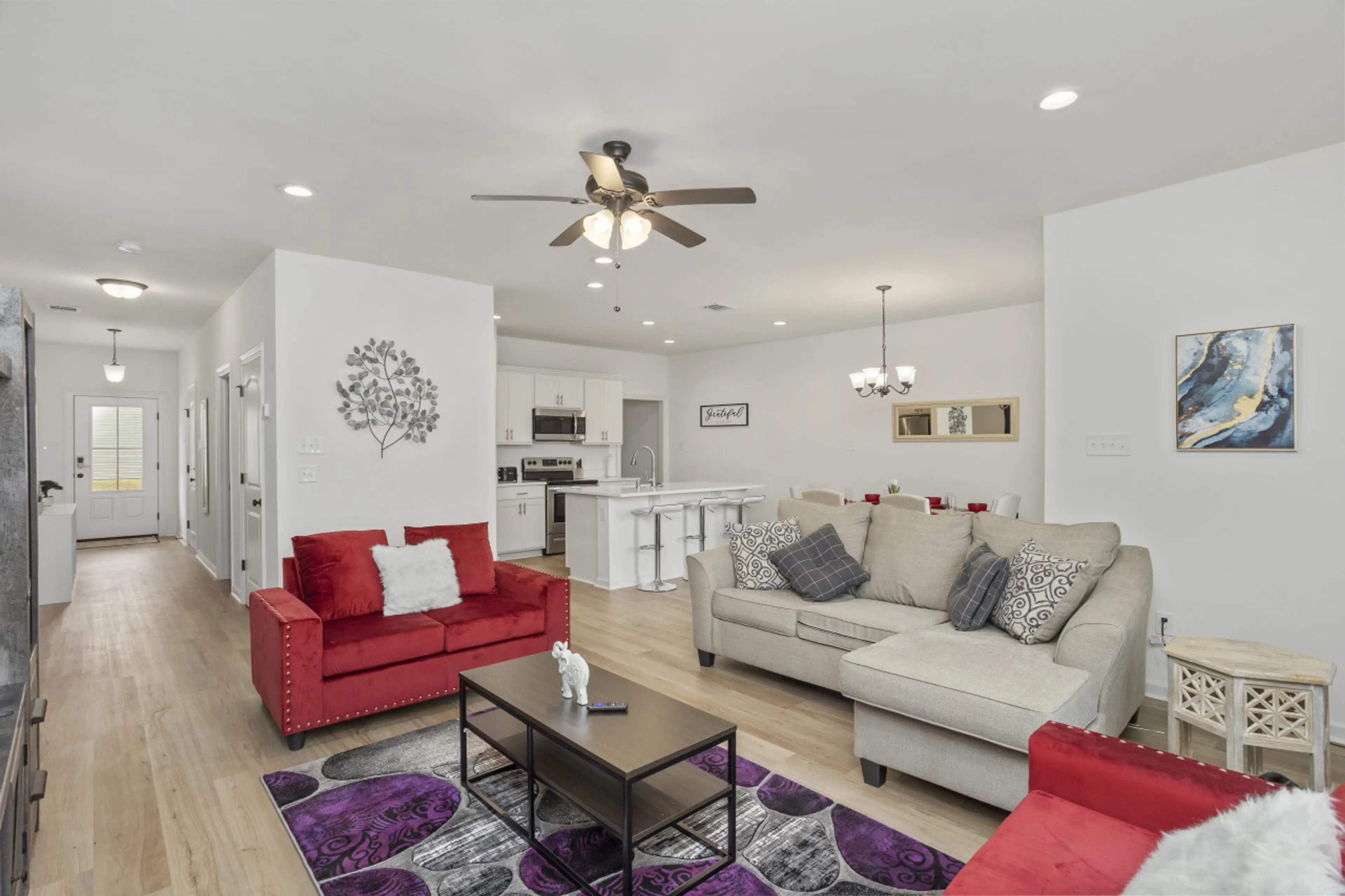 Living Room/Kitchen View