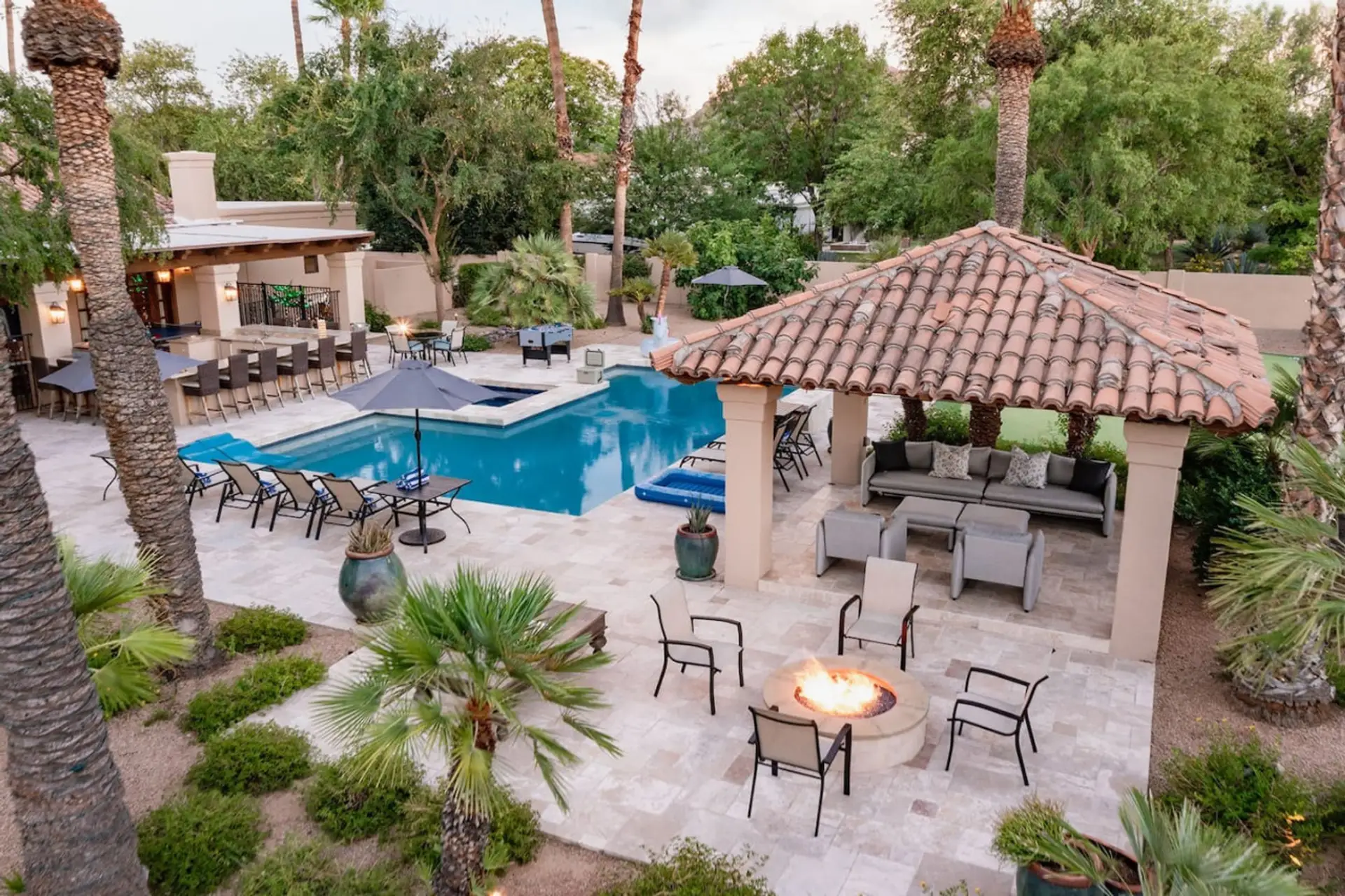 Aerial View - Backyard