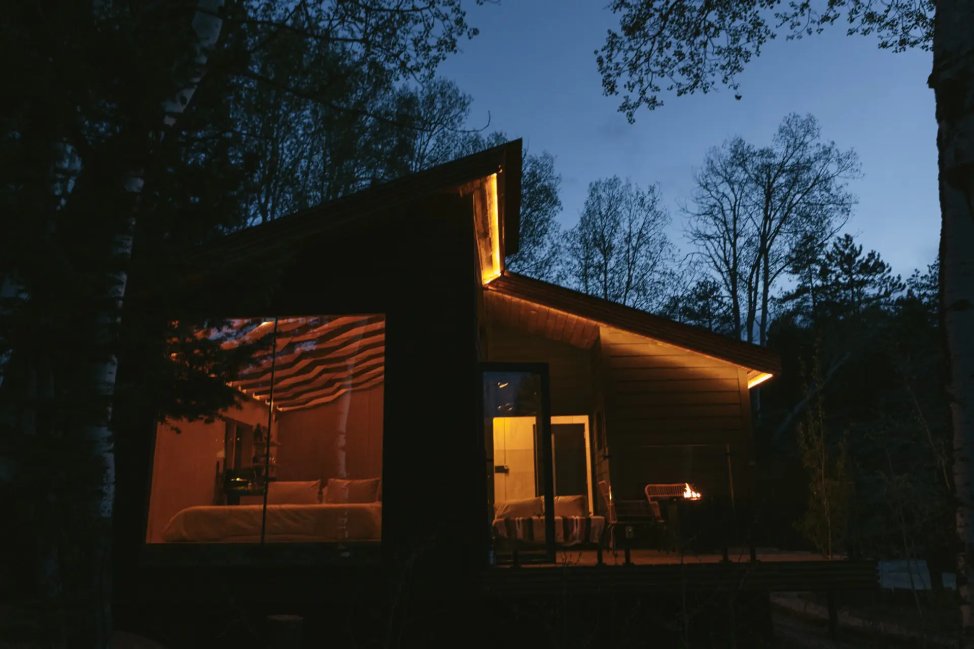 Dusk reflections at the Alcove