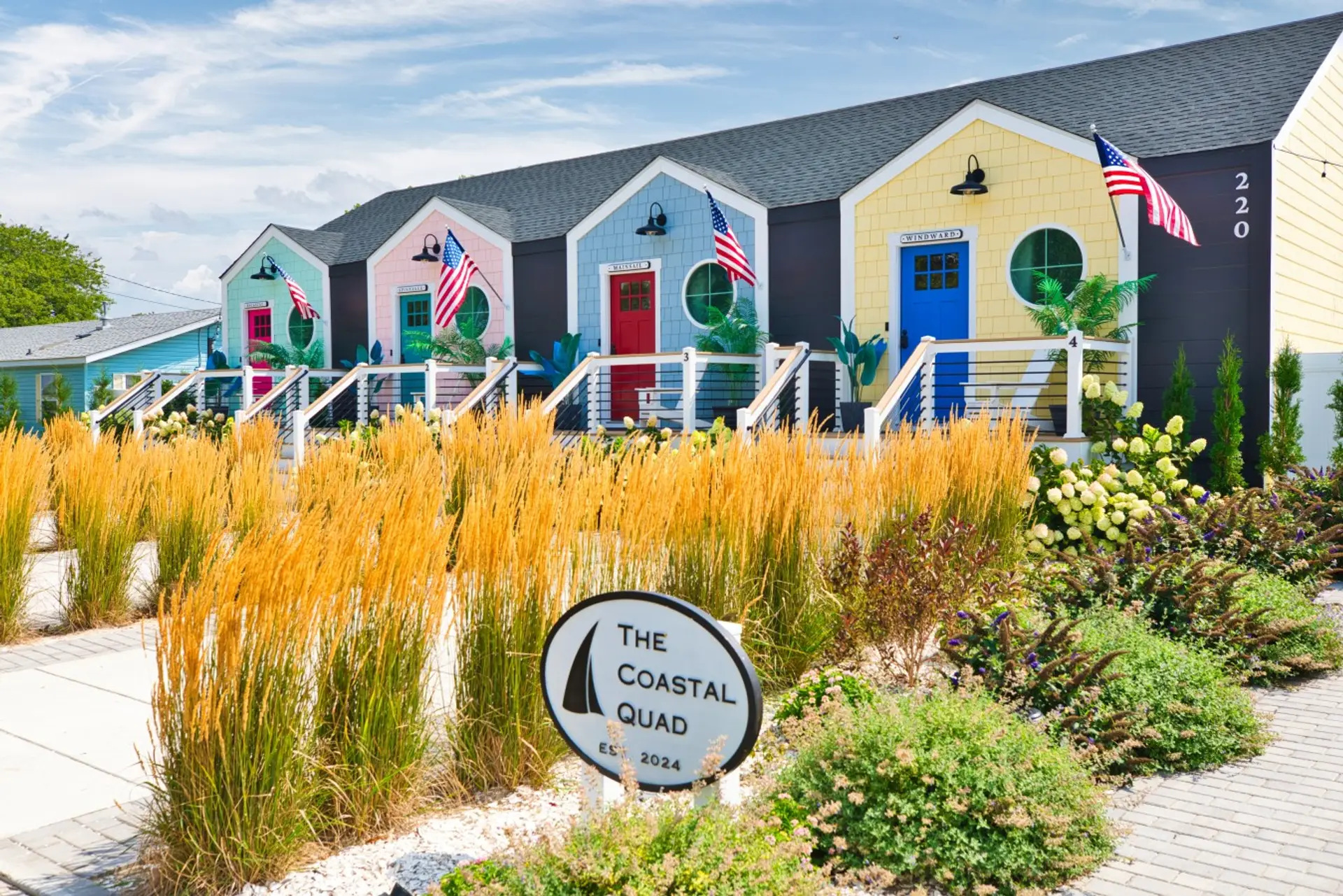 Four adorable cottage suites under one roof!