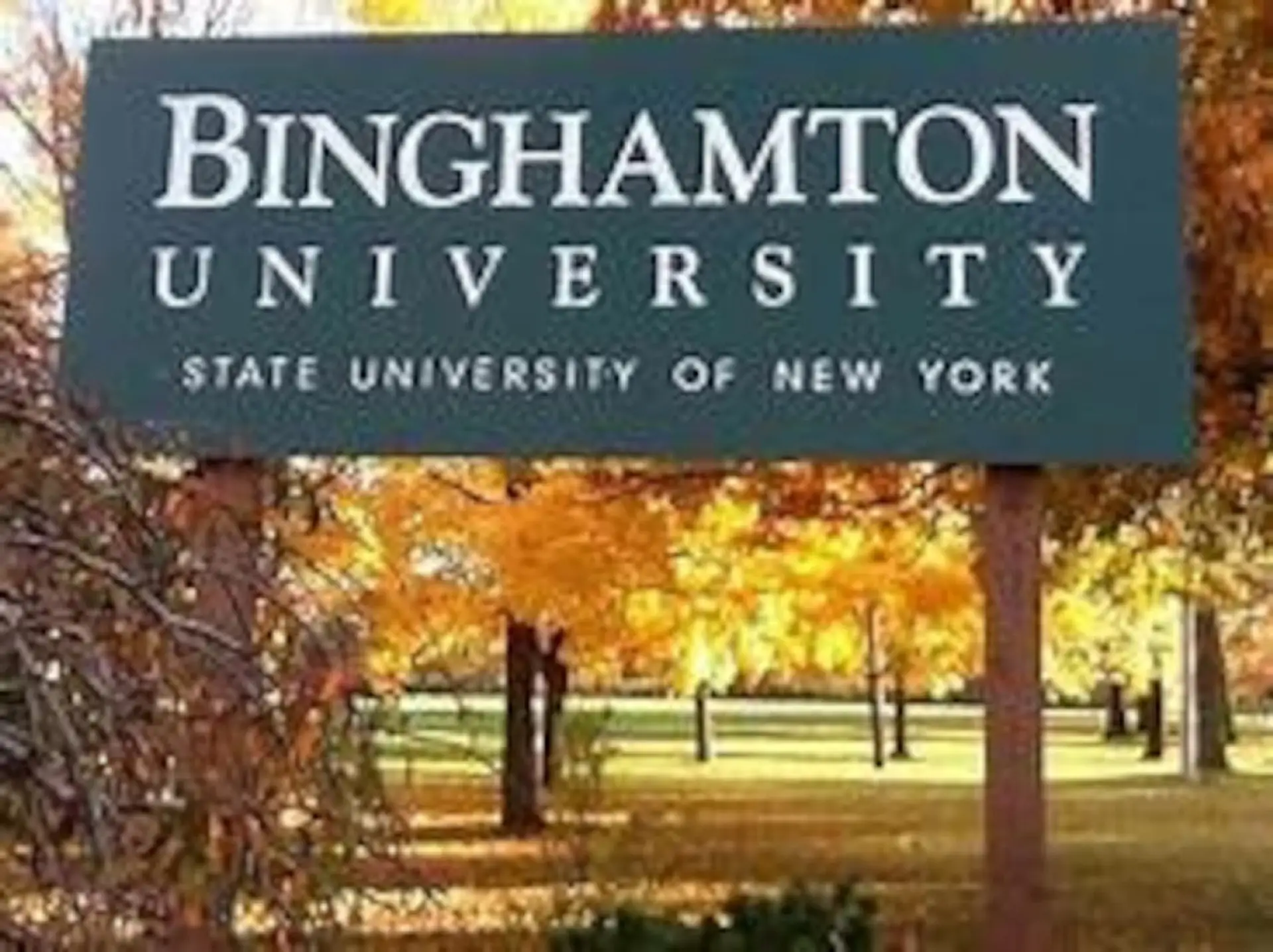 Binghamton University is a 5 minute drive from this location.