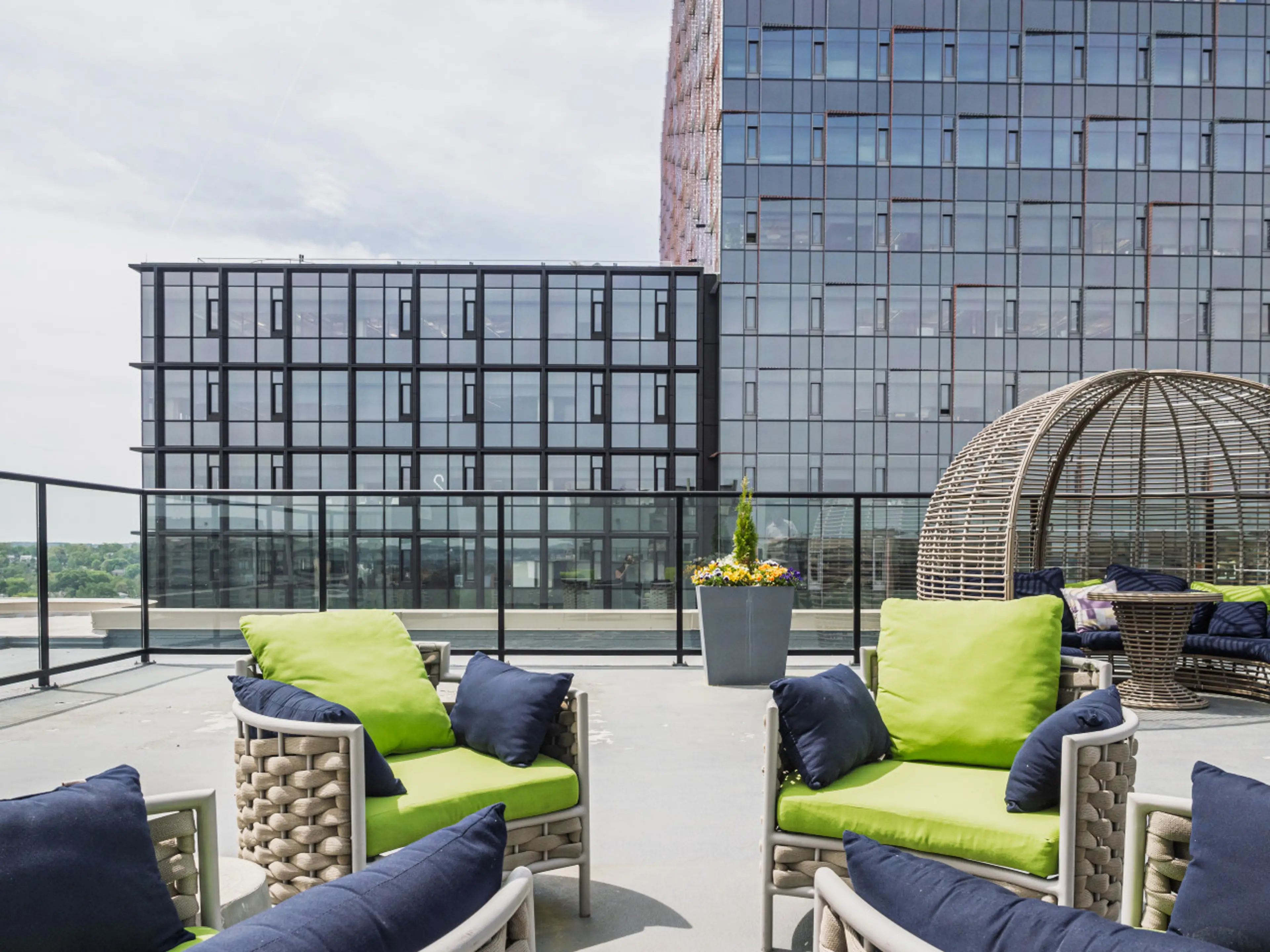 Enjoy the view at the Penthouse